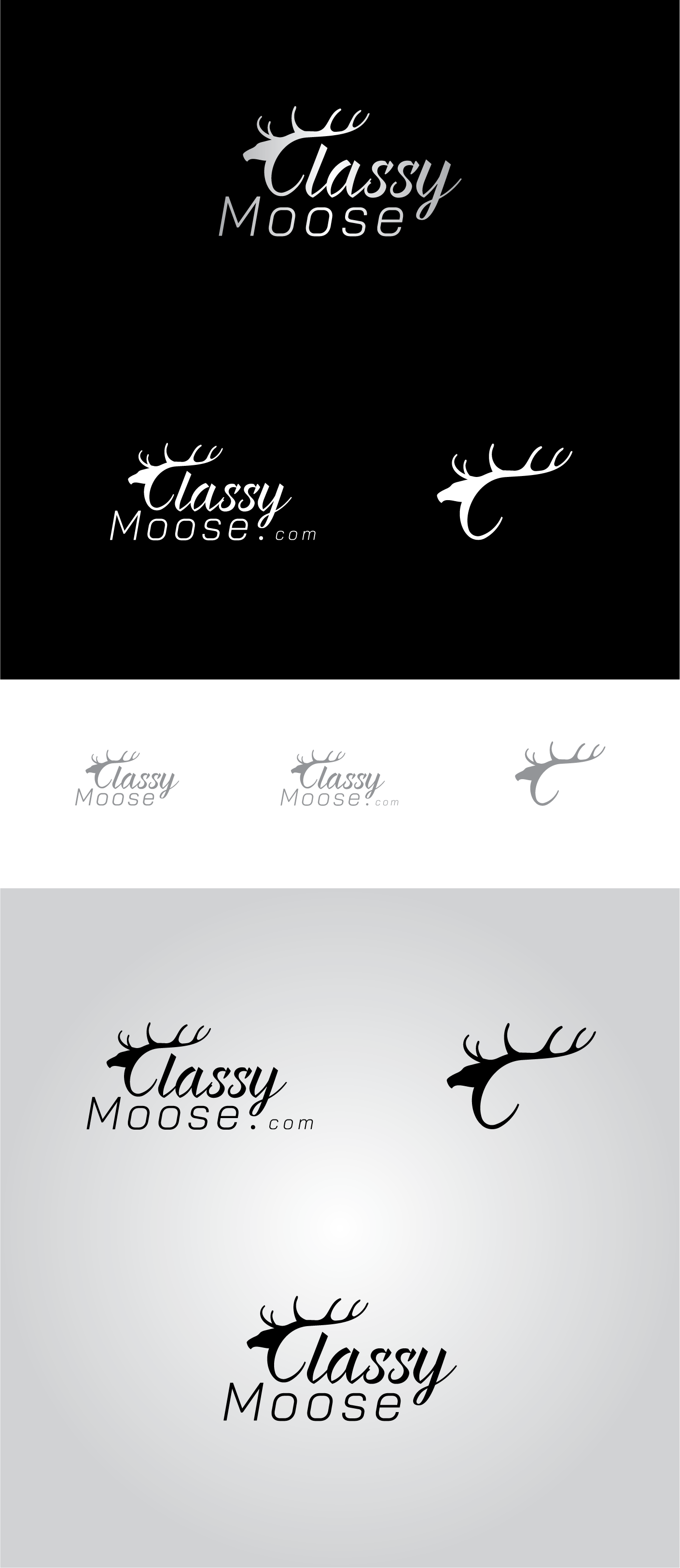 Logo Design by chameerakasundb for Classy Moose | Design #32275439