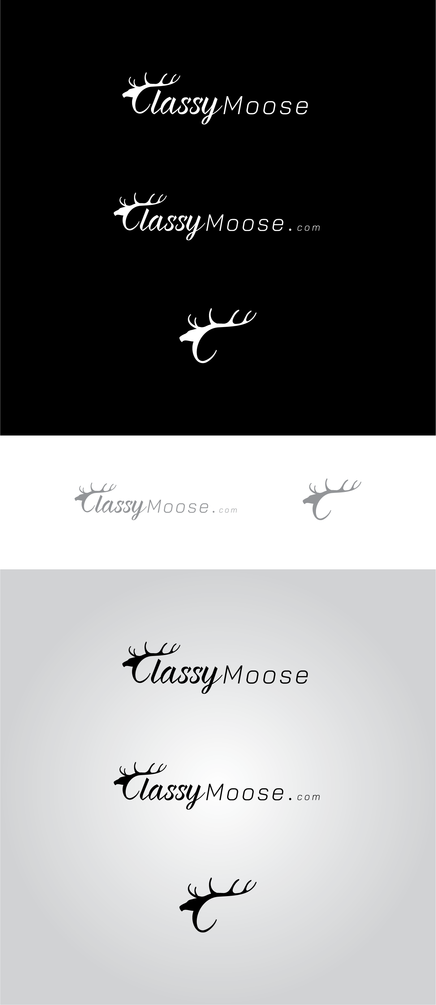 Logo Design by chameerakasundb for Classy Moose | Design #32275523
