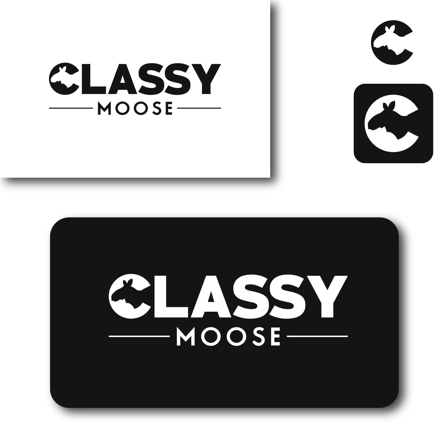 Logo Design by EnaGraph for Classy Moose | Design #32259080