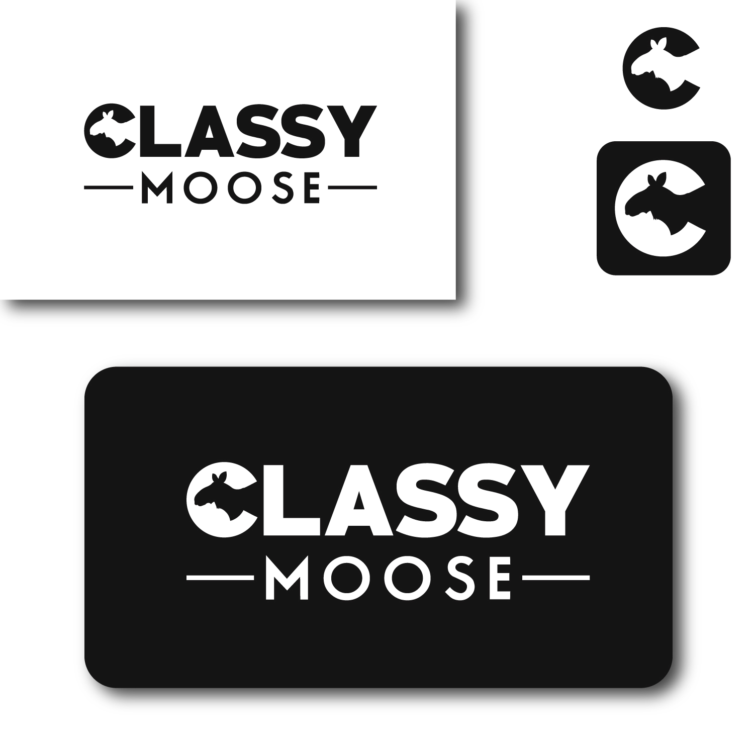 Logo Design by EnaGraph for Classy Moose | Design #32263730