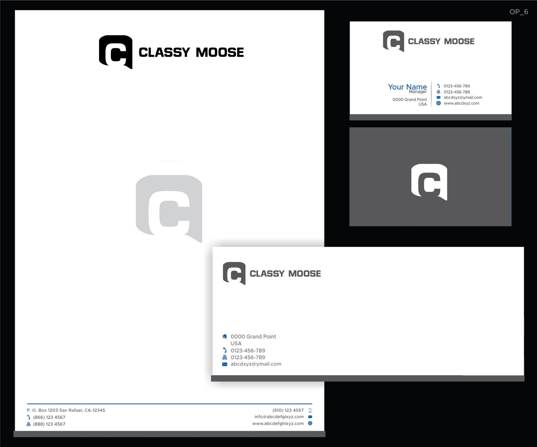 Logo Design by step forward 2 for Classy Moose | Design #32253944