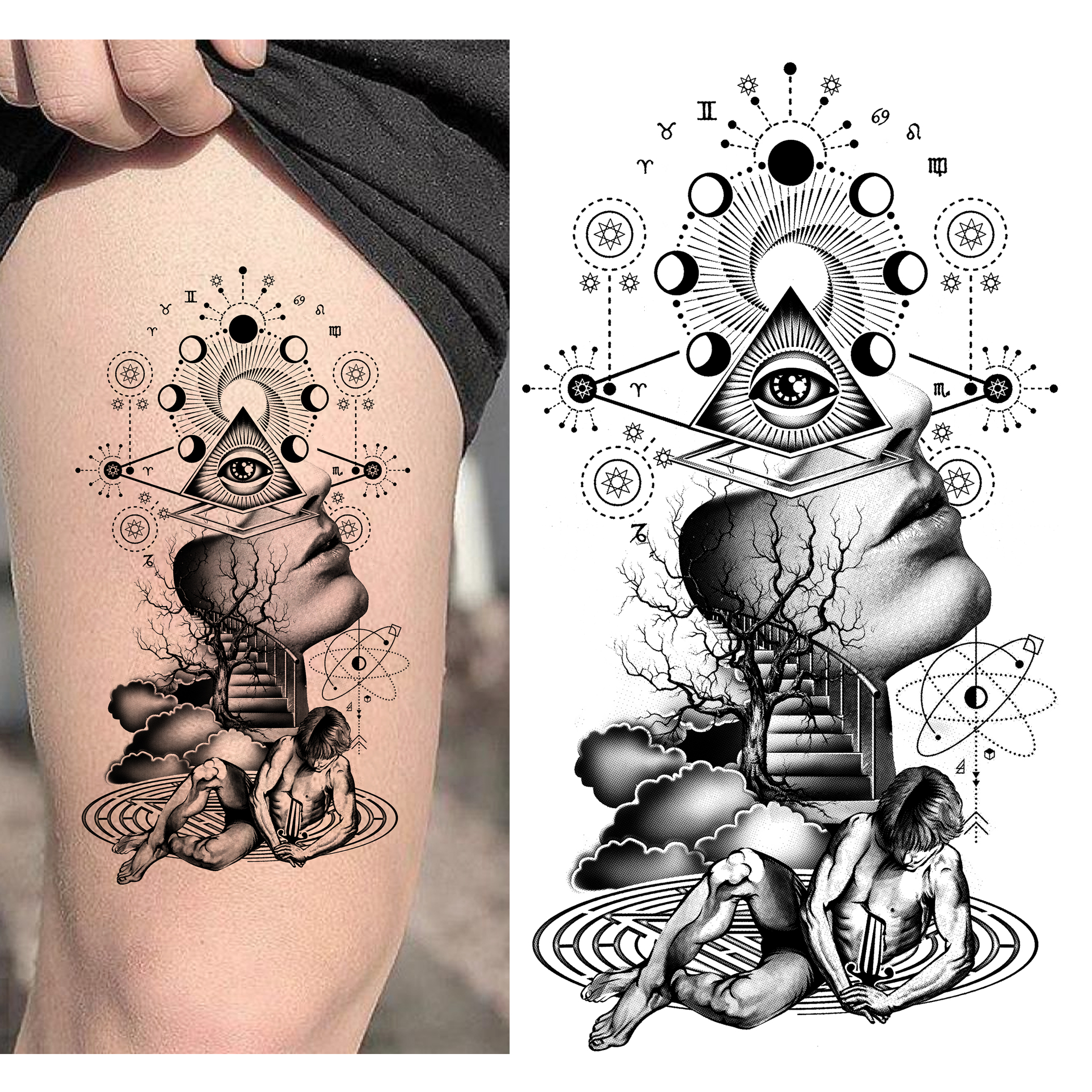 Tattoo Design by Kiki Hermawan for this project | Design #32251002