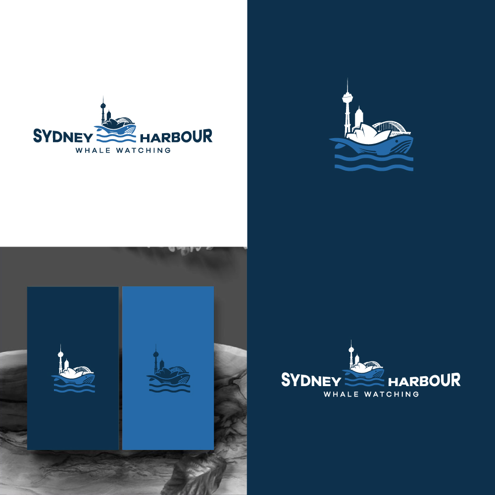 Playful Personable Logo Design For Sydney Harbour Whale Watching By playful-personable-logo-design-for-sydney-harbour-whale-watching-by