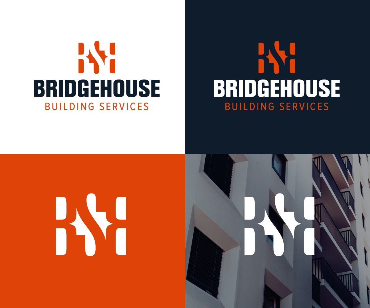 Logo Design by METHODEMAN for Bridgehouse Building Services  | Design #32265667