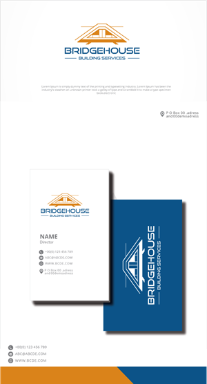 Logo Design by zebronicgraphic for Bridgehouse Building Services  | Design: #32254560