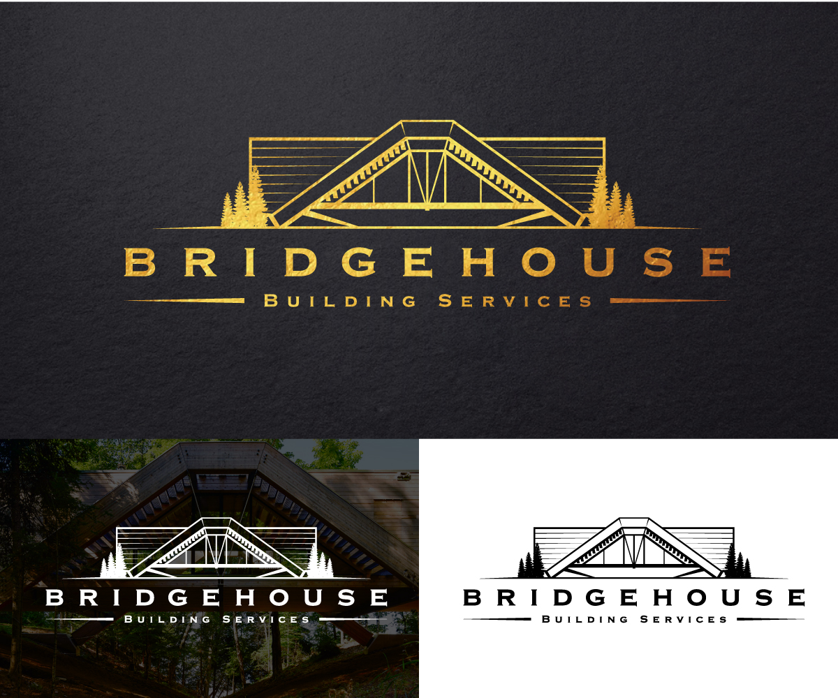 Logo-Design von step forward 2 für Bridgehouse Building Services  | Design #32252951