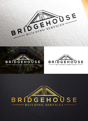 Logo Design by step forward 2 for Bridgehouse Building Services  | Design: #32252952