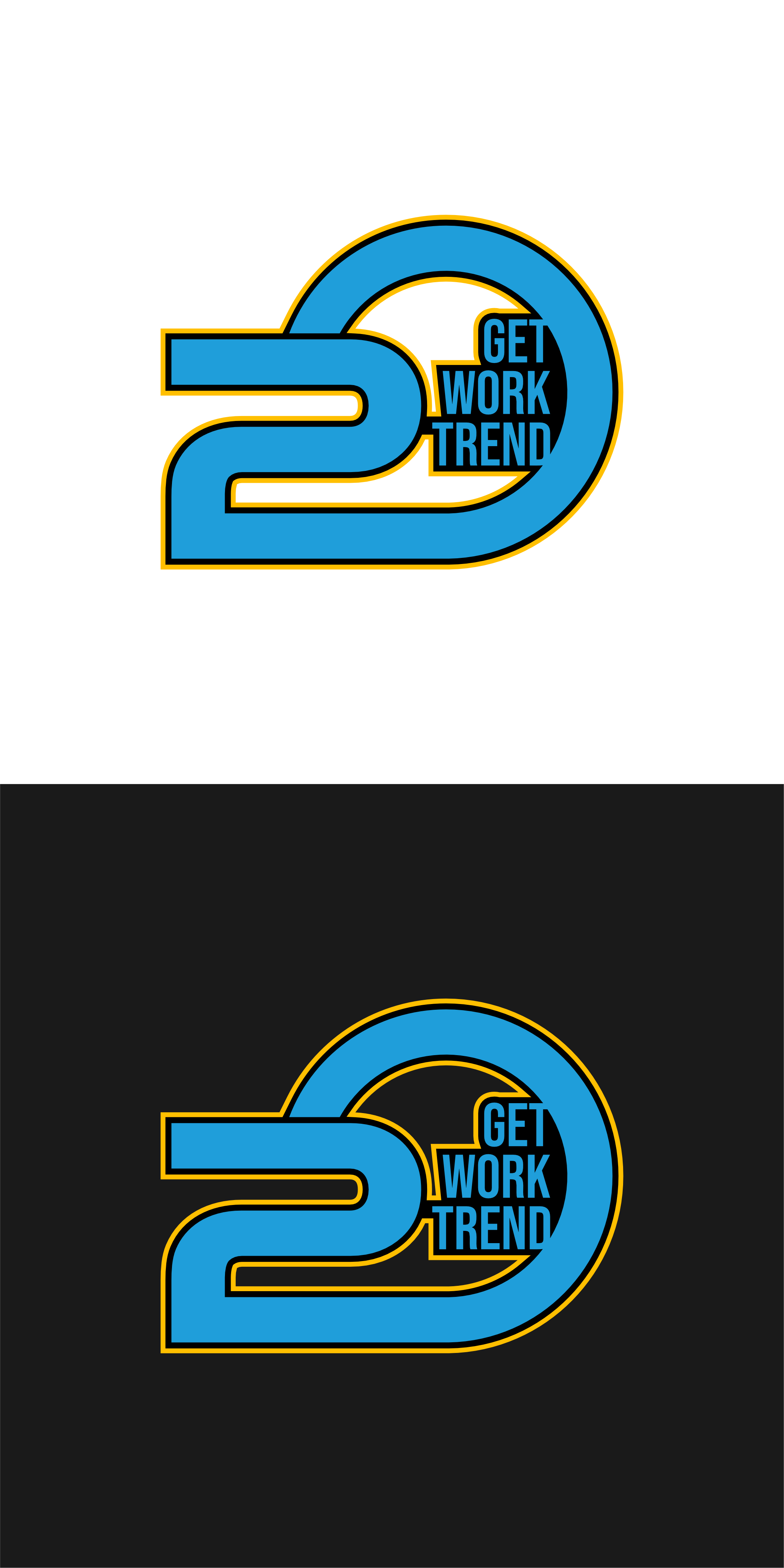 Diseño de Logo por bangsatkau para Get Work Trend Kft. | Diseño #32289738