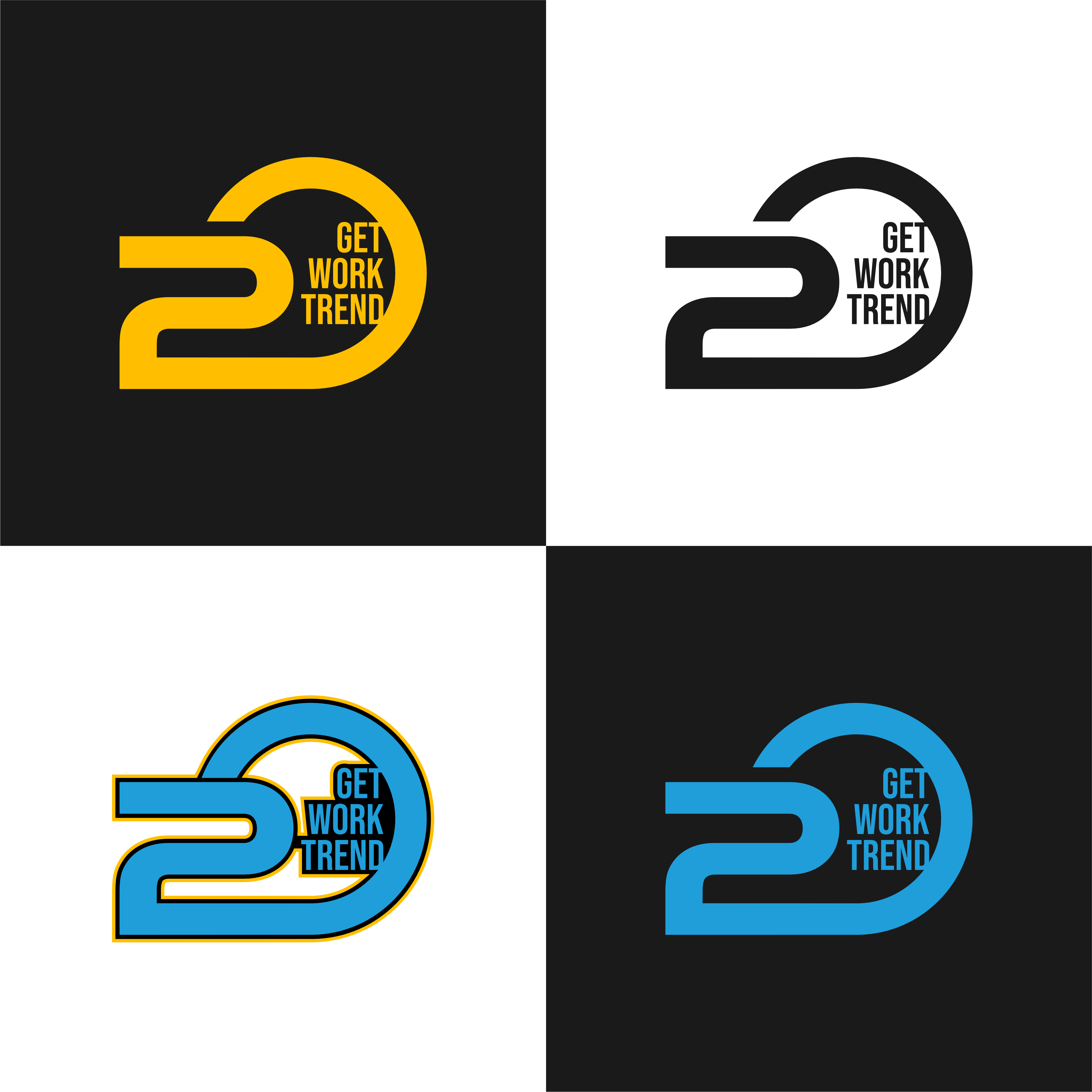 Diseño de Logo por bangsatkau para Get Work Trend Kft. | Diseño #32289763