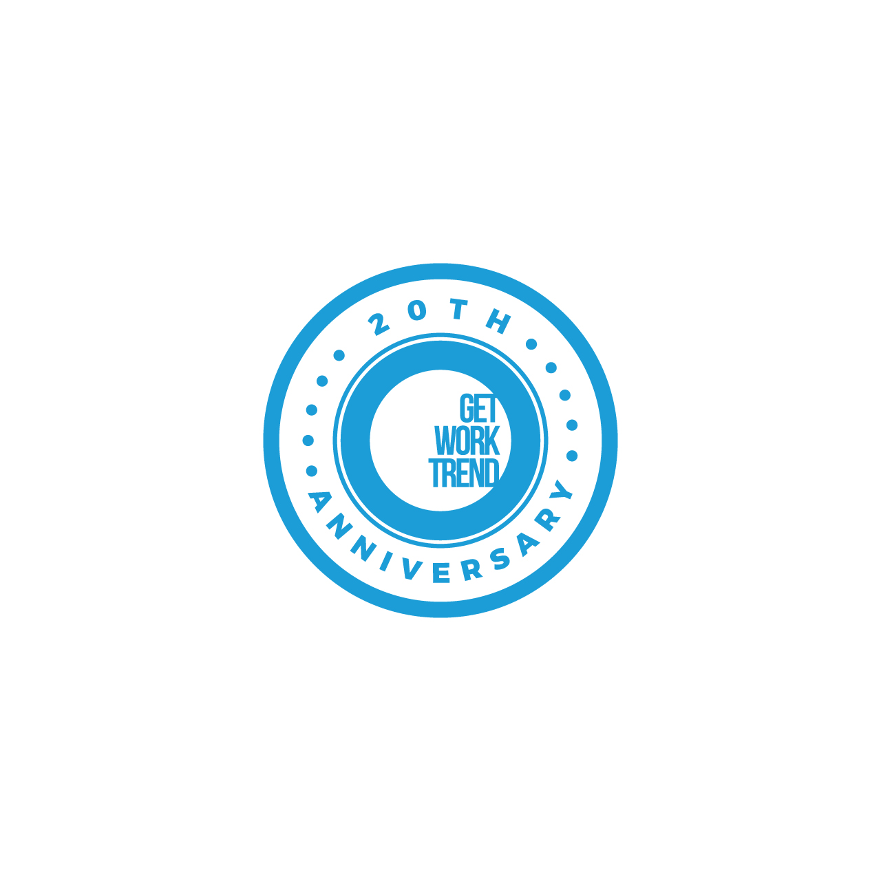 Logo Design by Dotlash for Get Work Trend Kft. | Design #32549868