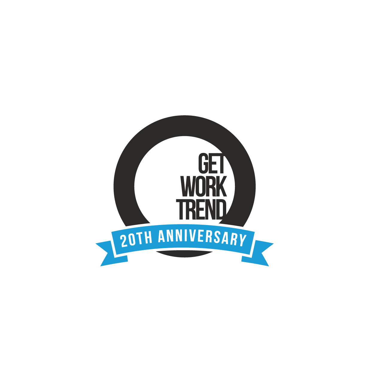 Logo Design by Dotlash for Get Work Trend Kft. | Design #32549871