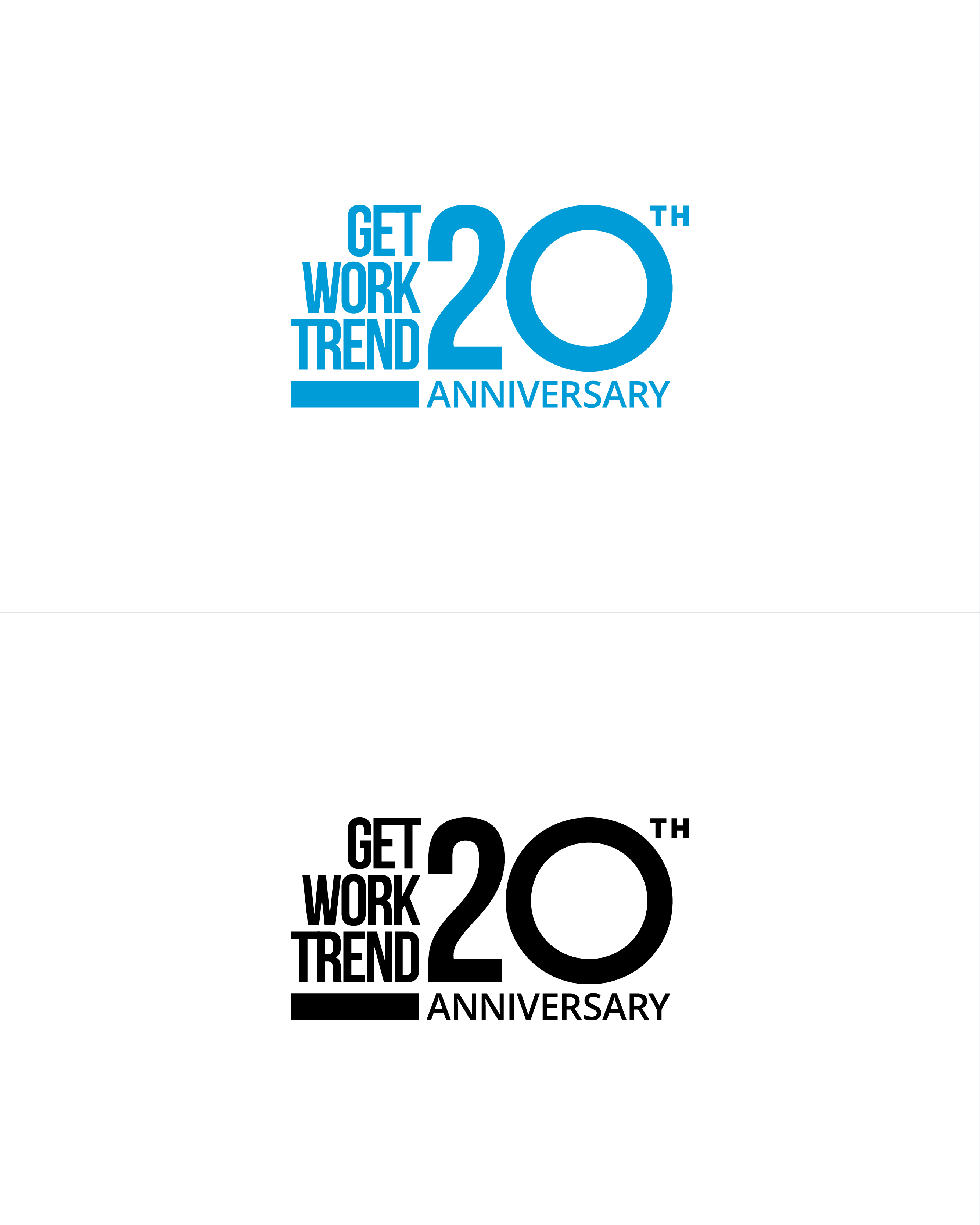 Logo Design by Alexander Satriyo for Get Work Trend Kft. | Design #32286914