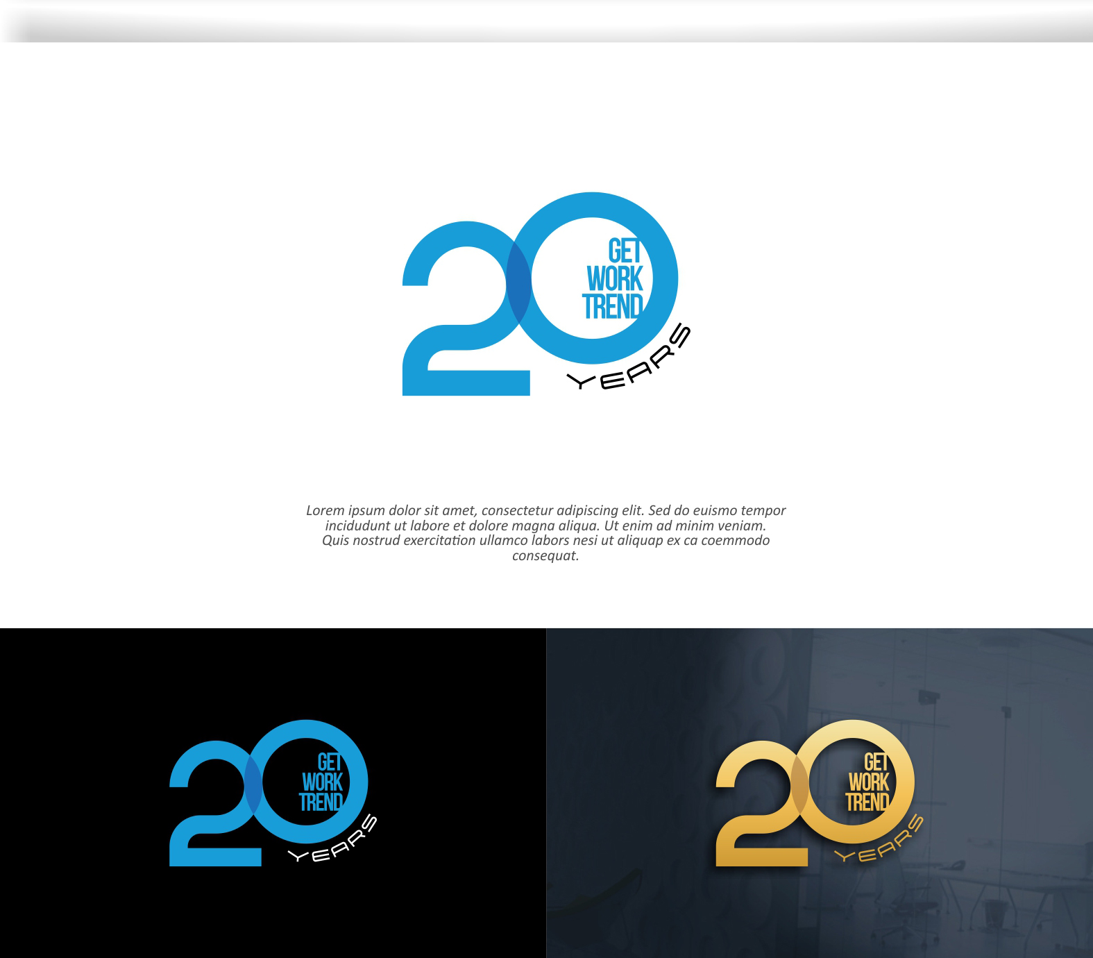 Diseño de Logo por Abici para Get Work Trend Kft. | Diseño #32393191