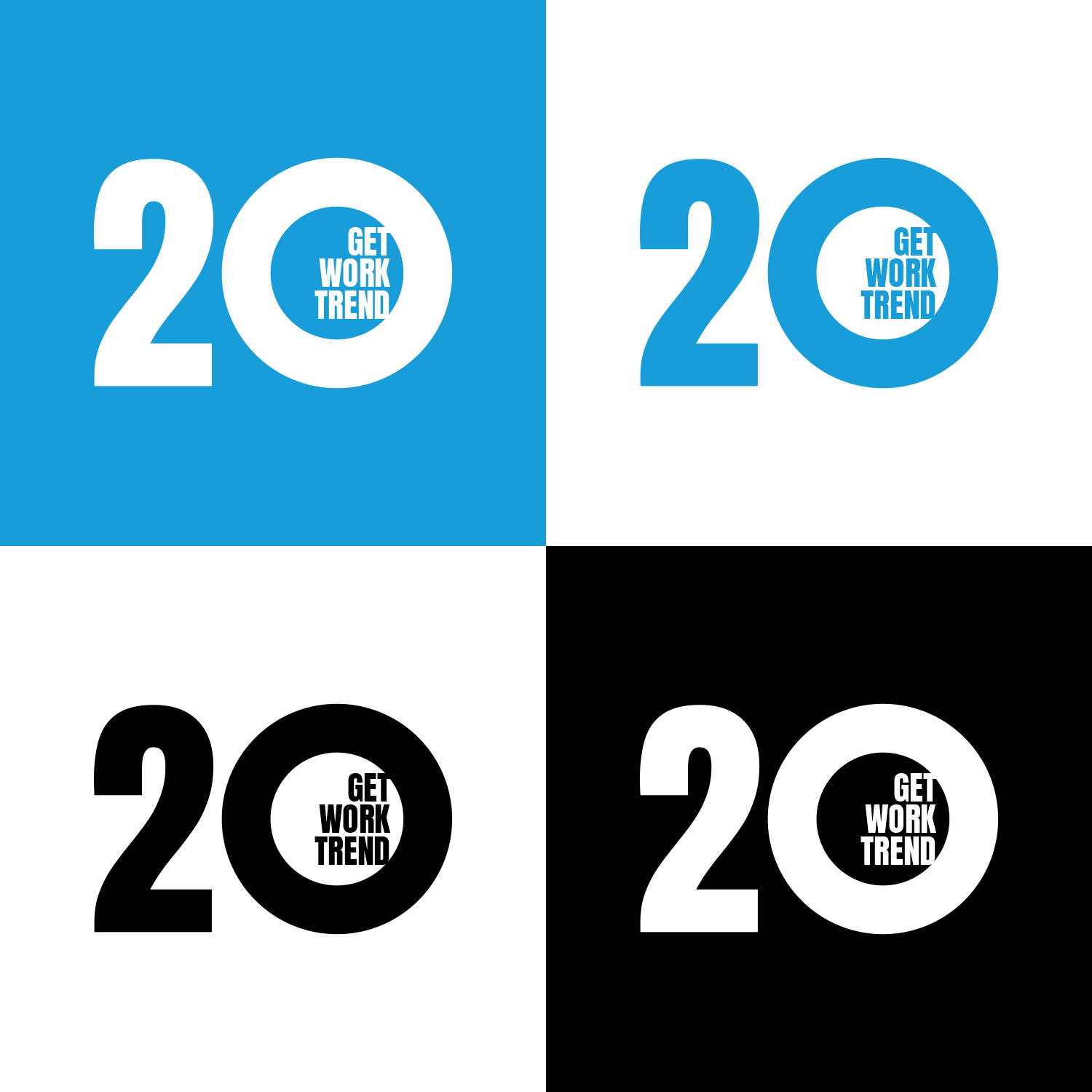 Design de Logo par joko graphic pour Get Work Trend Kft. | Design #32262872