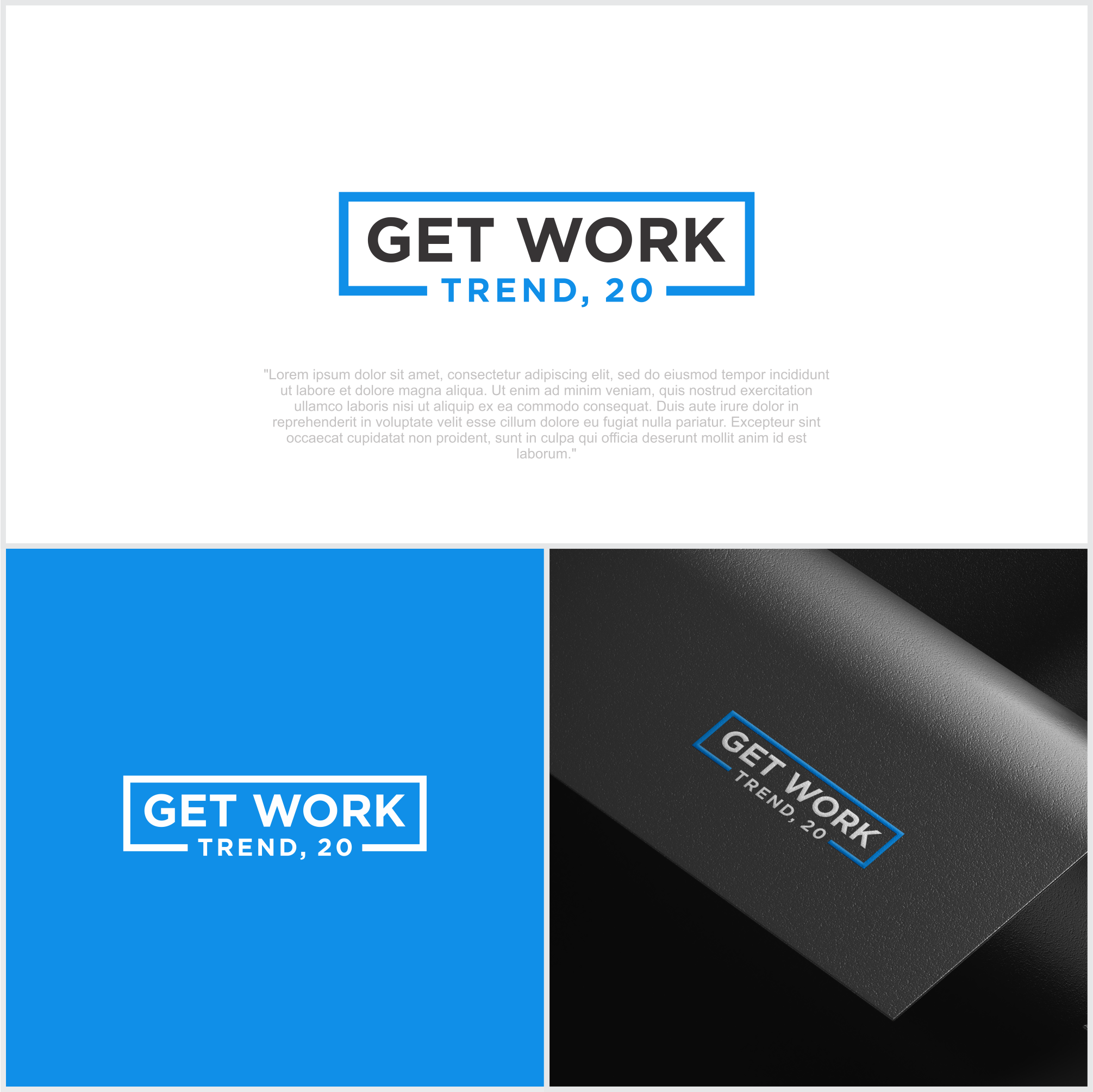 Diseño de Logo por marselino ™ para Get Work Trend Kft. | Diseño #32452802