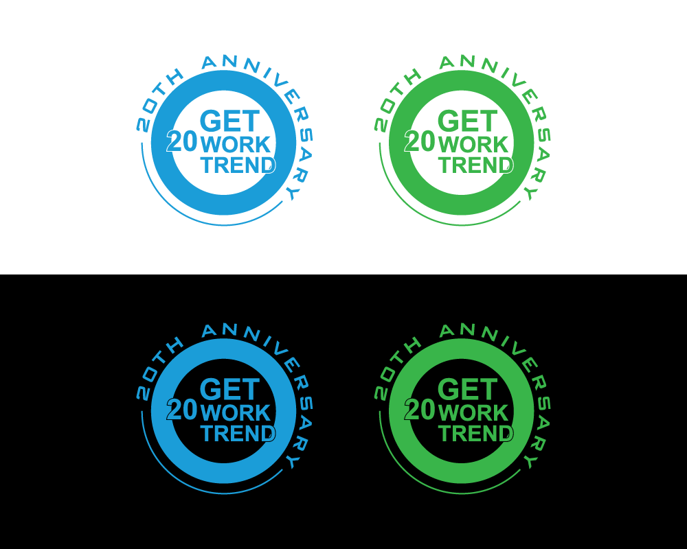 Logo-Design von luxydesign für Get Work Trend Kft. | Design #32361134