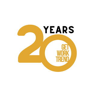 Logo Design by Chas Designs for Get Work Trend Kft. | Design: #32301085