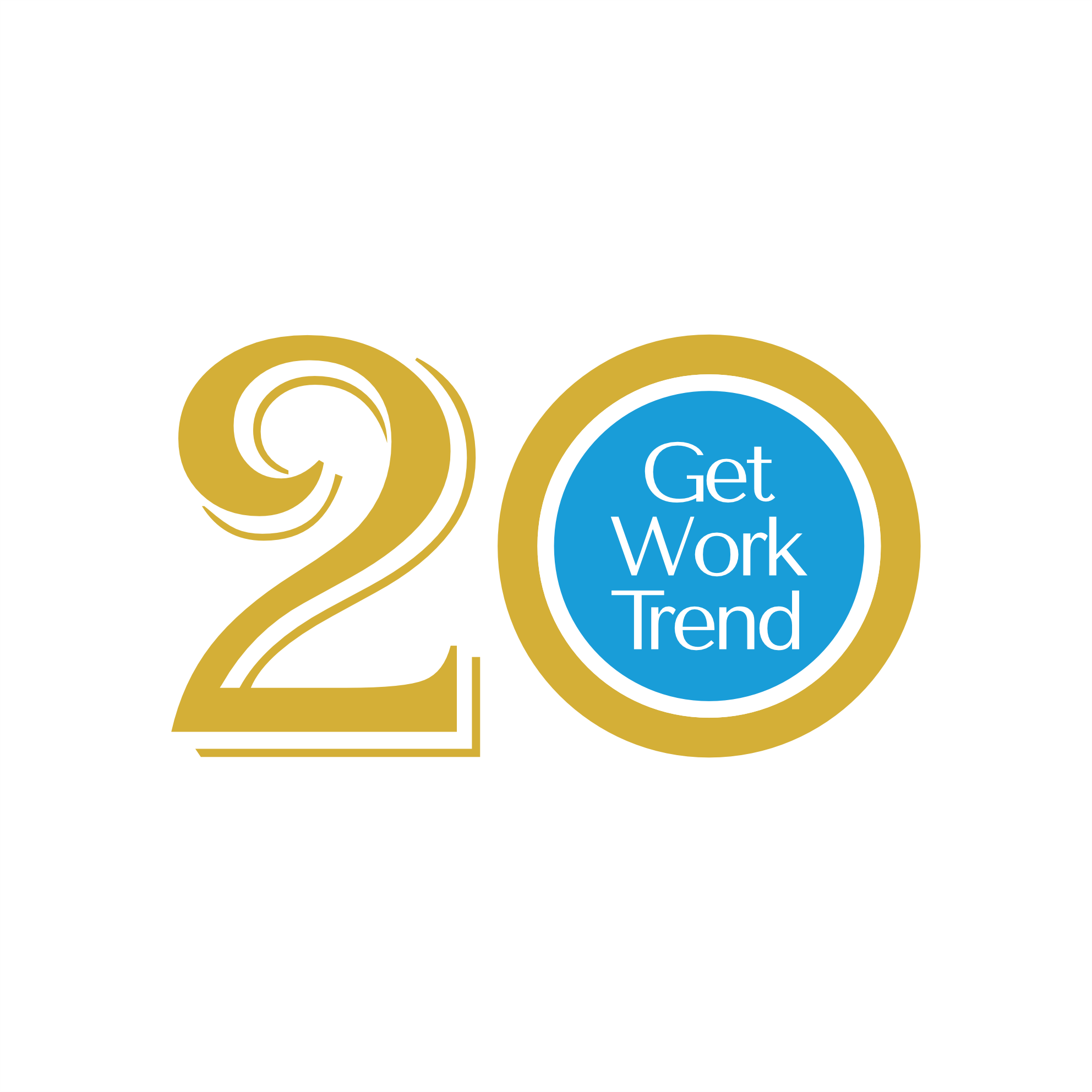 Logo Design by Jaka Suharno for Get Work Trend Kft. | Design #32303554