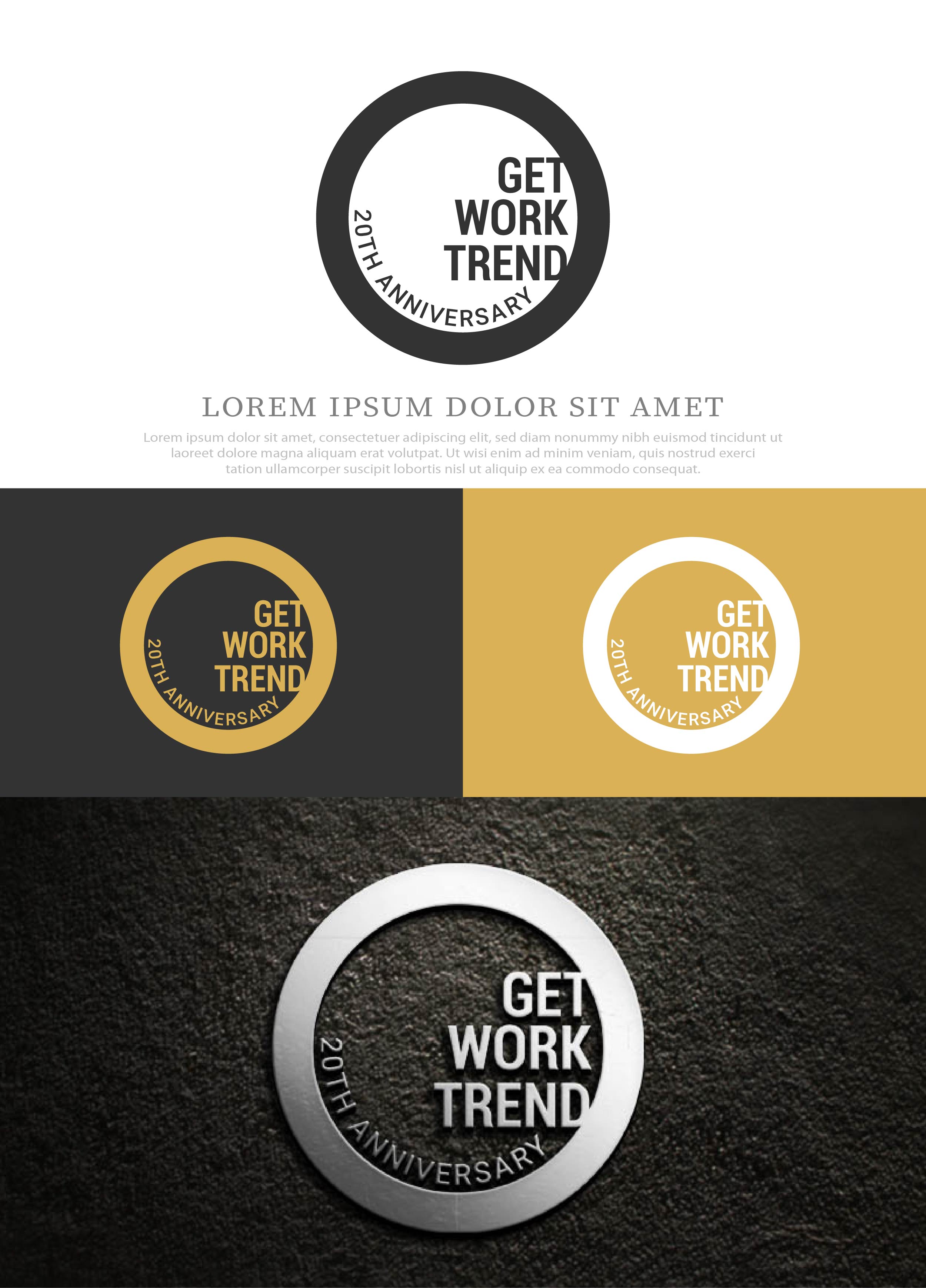 Design de Logo par NasarLogo pour Get Work Trend Kft. | Design #32302982