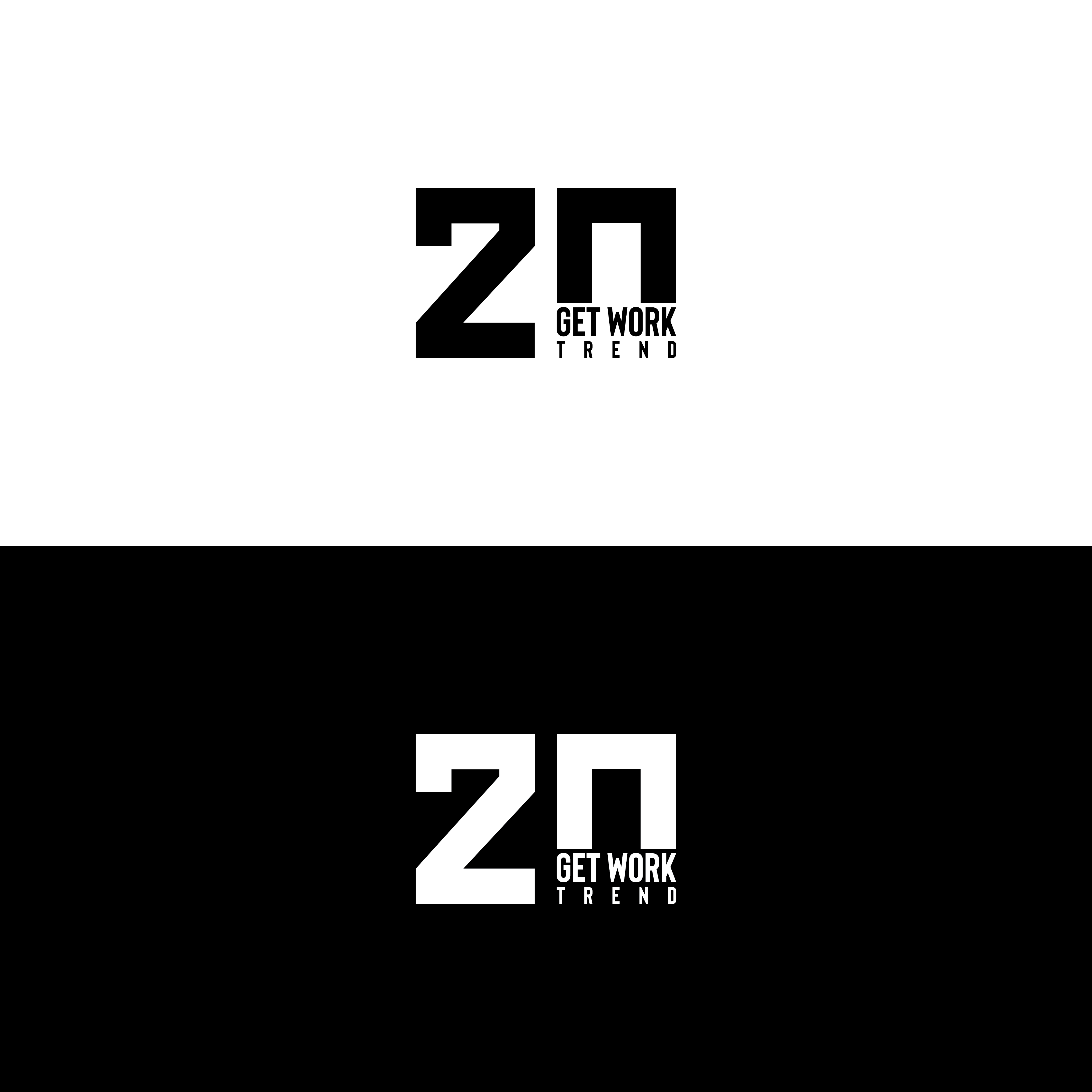 Logo Design by The Vectorize  for Get Work Trend Kft. | Design #32265221