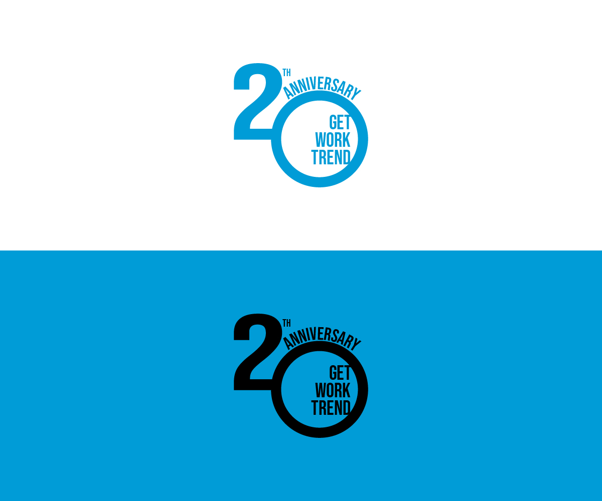 Logo Design by Shahzaib Ashfaq for Get Work Trend Kft. | Design #32260198