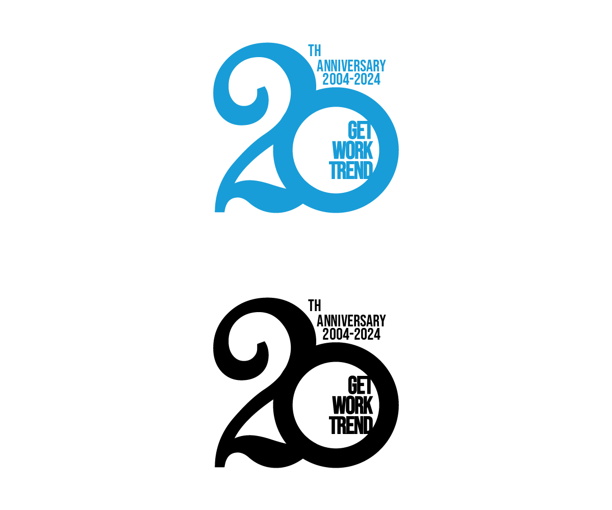 Logo Design by Shahzaib Ashfaq for Get Work Trend Kft. | Design #32277577