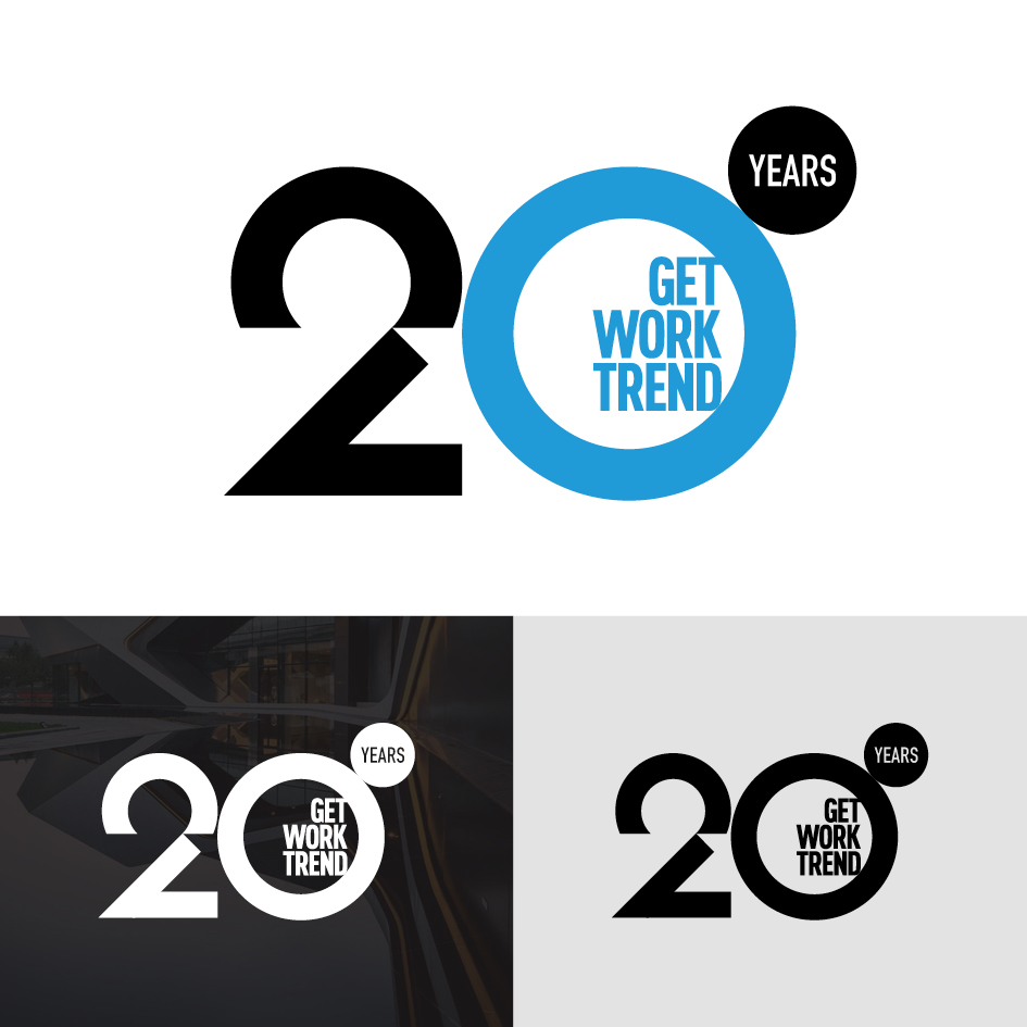 Logo Design by Omar27 for Get Work Trend Kft. | Design #32382000