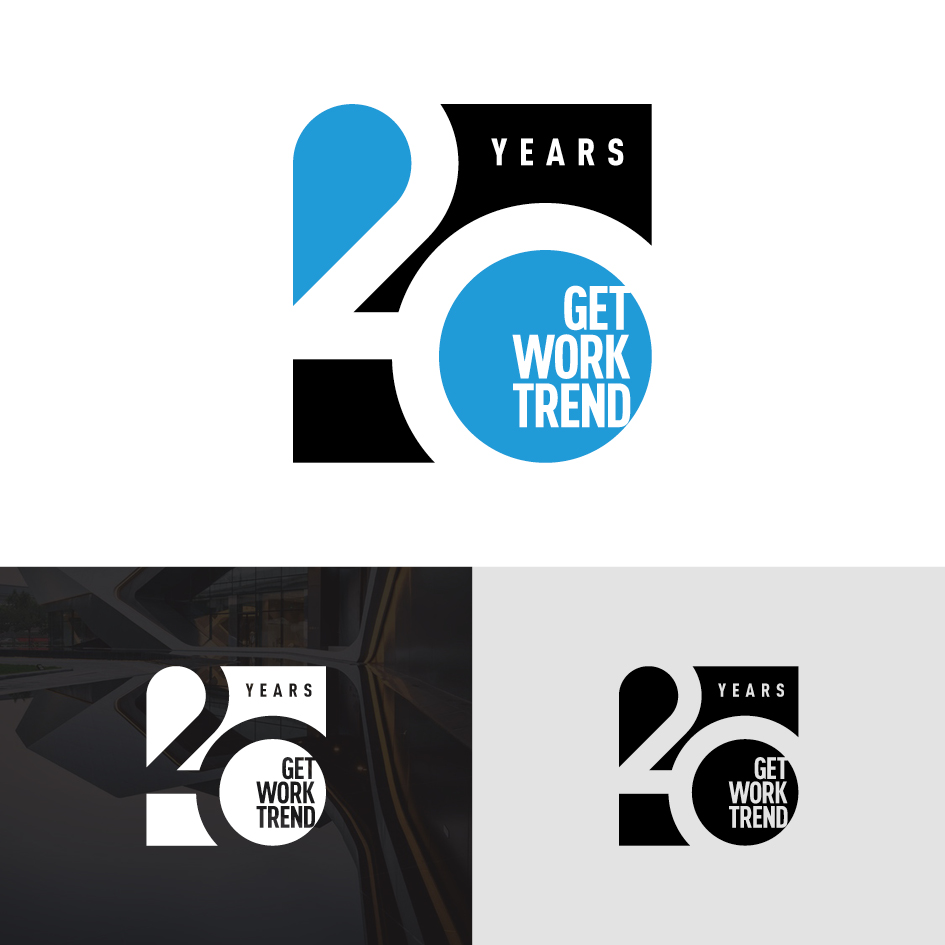 Logo Design by Omar27 for Get Work Trend Kft. | Design #32382415