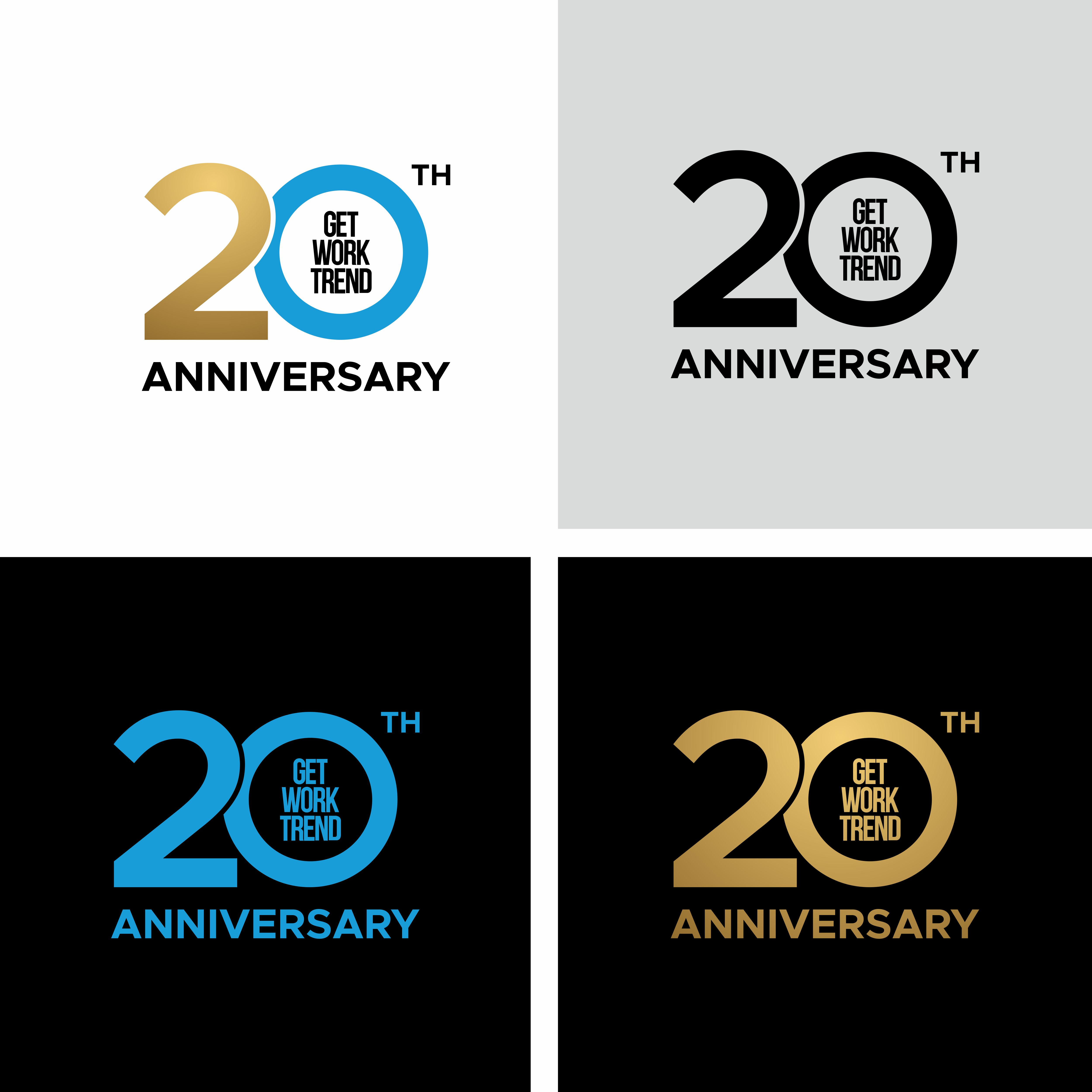 Diseño de Logo por RAZQ para Get Work Trend Kft. | Diseño #32602306