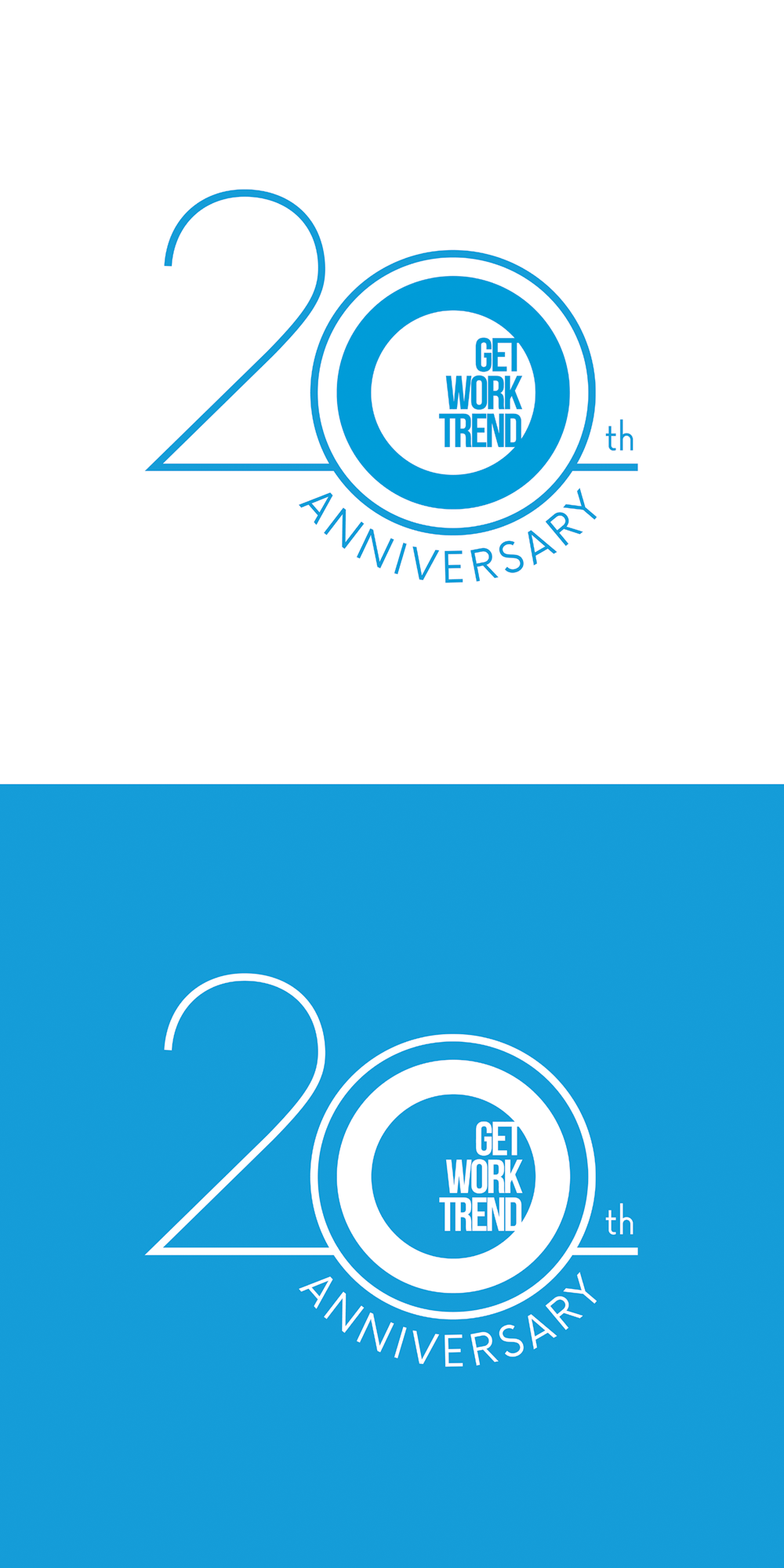 Logo-Design von tavi für Get Work Trend Kft. | Design #32255786