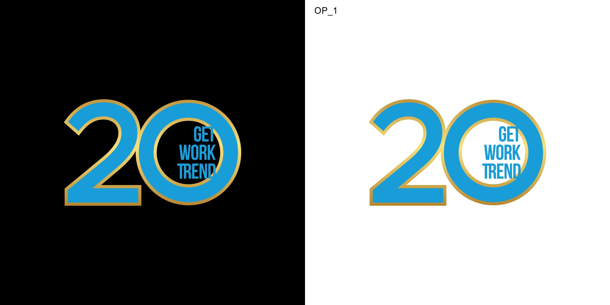 Logo Design by Liyana for Get Work Trend Kft. | Design #32288594