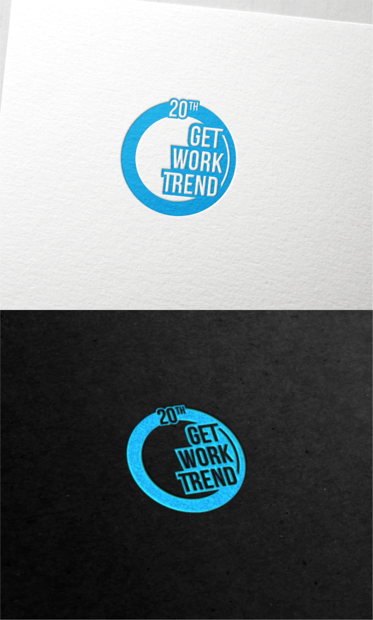 Logo Design by setan cell for Get Work Trend Kft. | Design #32430032
