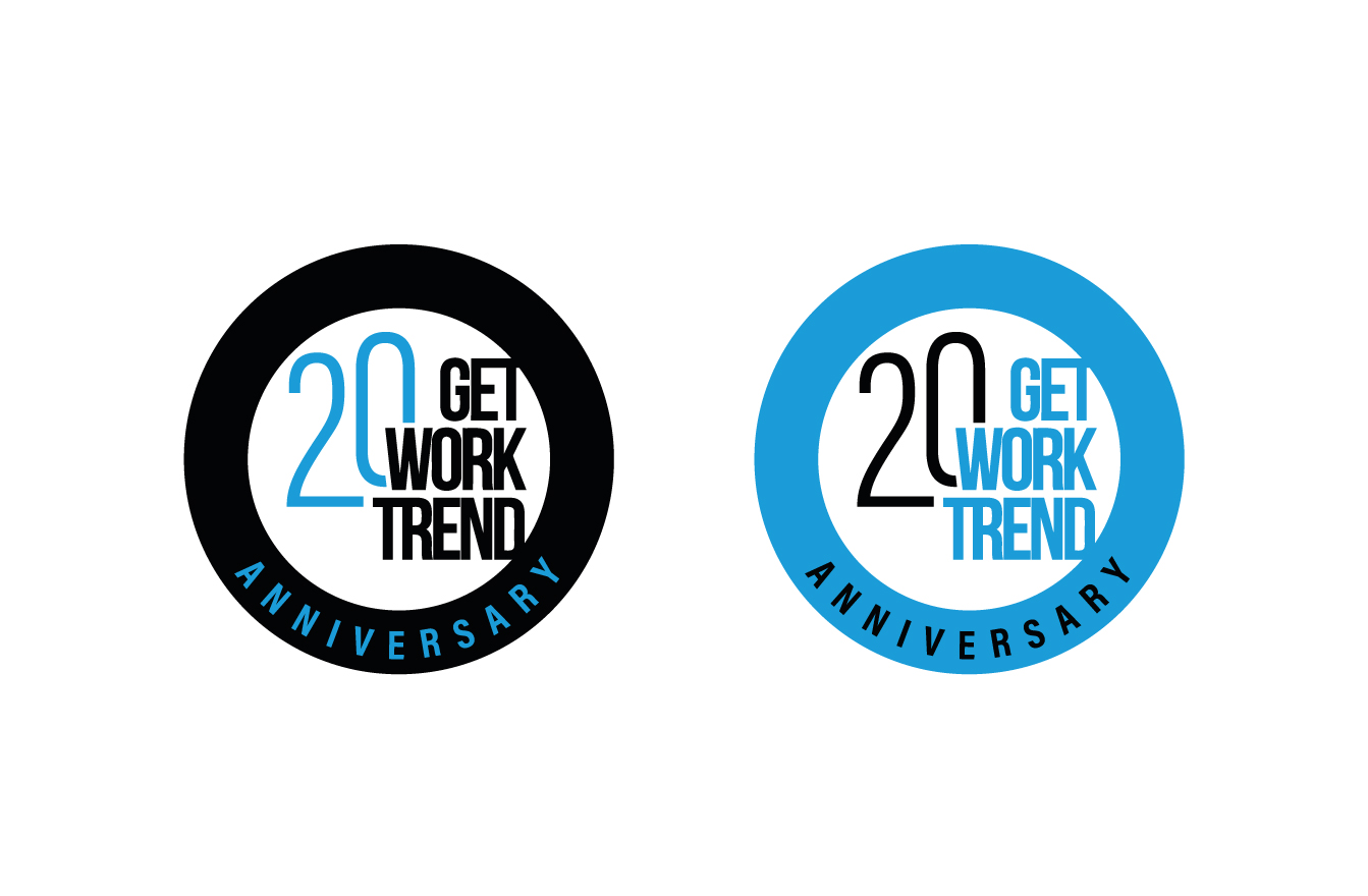 Logo Design by Rubia@ for Get Work Trend Kft. | Design #32266217