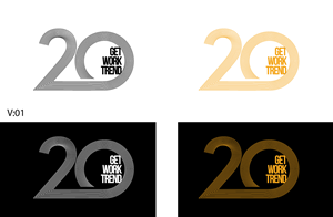 Logo Design by Rubia@ for Get Work Trend Kft. | Design: #32289024