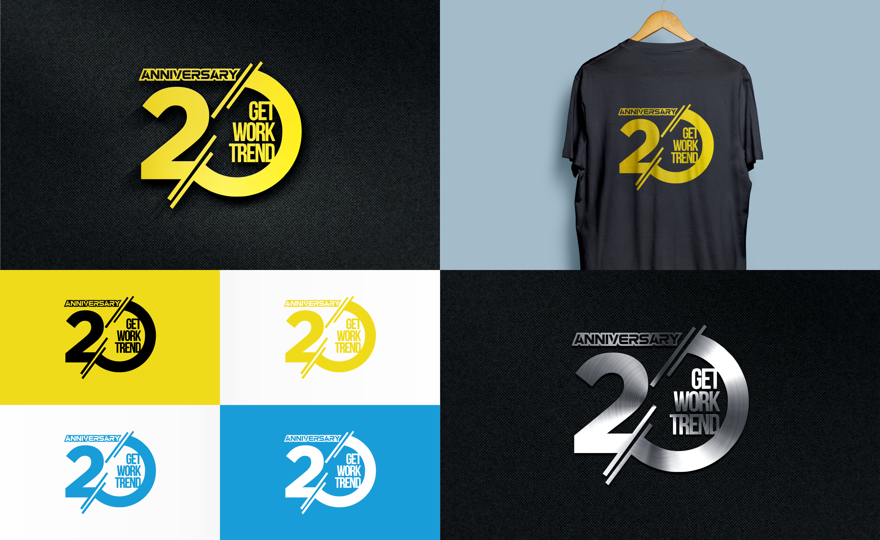 Diseño de Logo por Adeikhan para Get Work Trend Kft. | Diseño #32294957