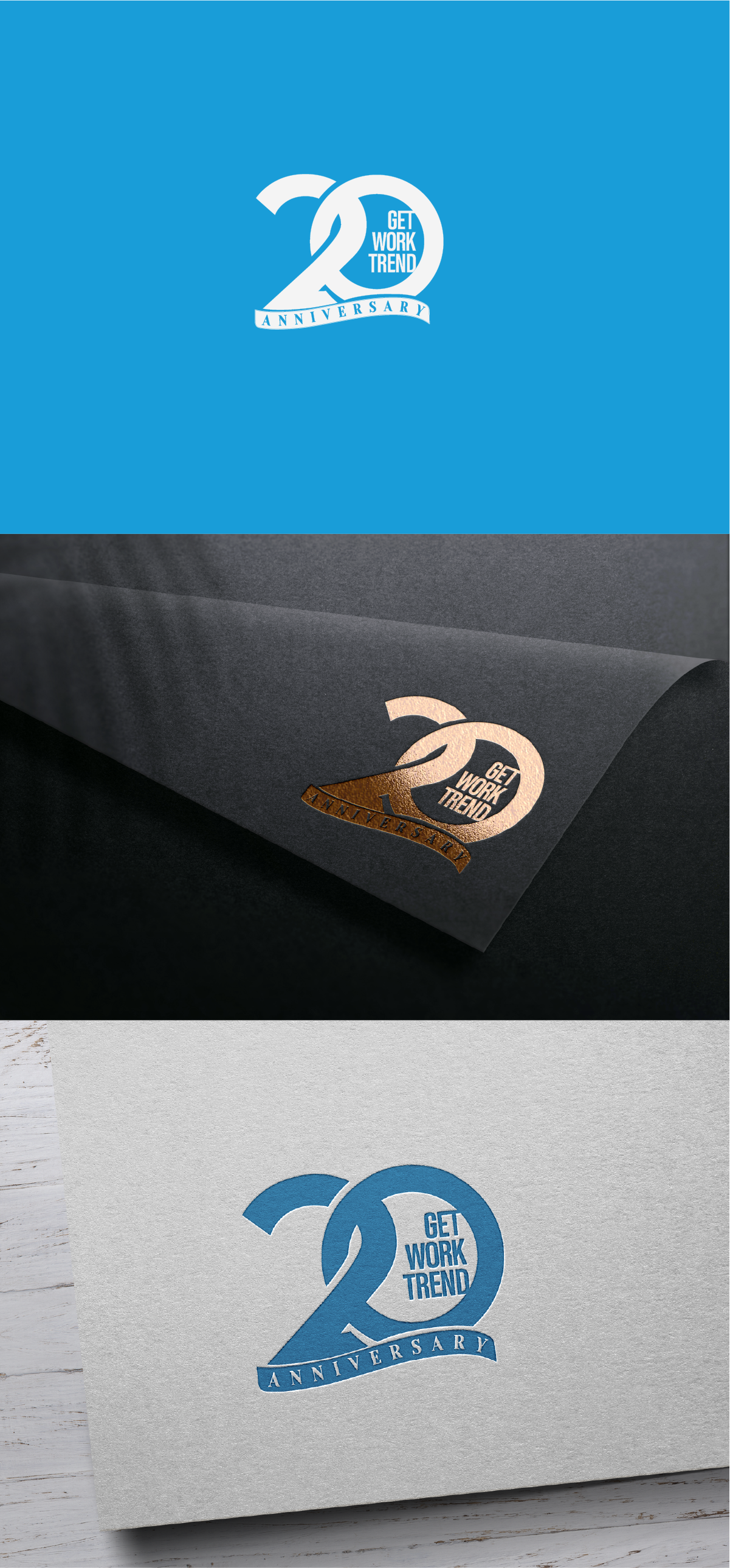 Logo Design by saifysyed Studio for Get Work Trend Kft. | Design #32299096