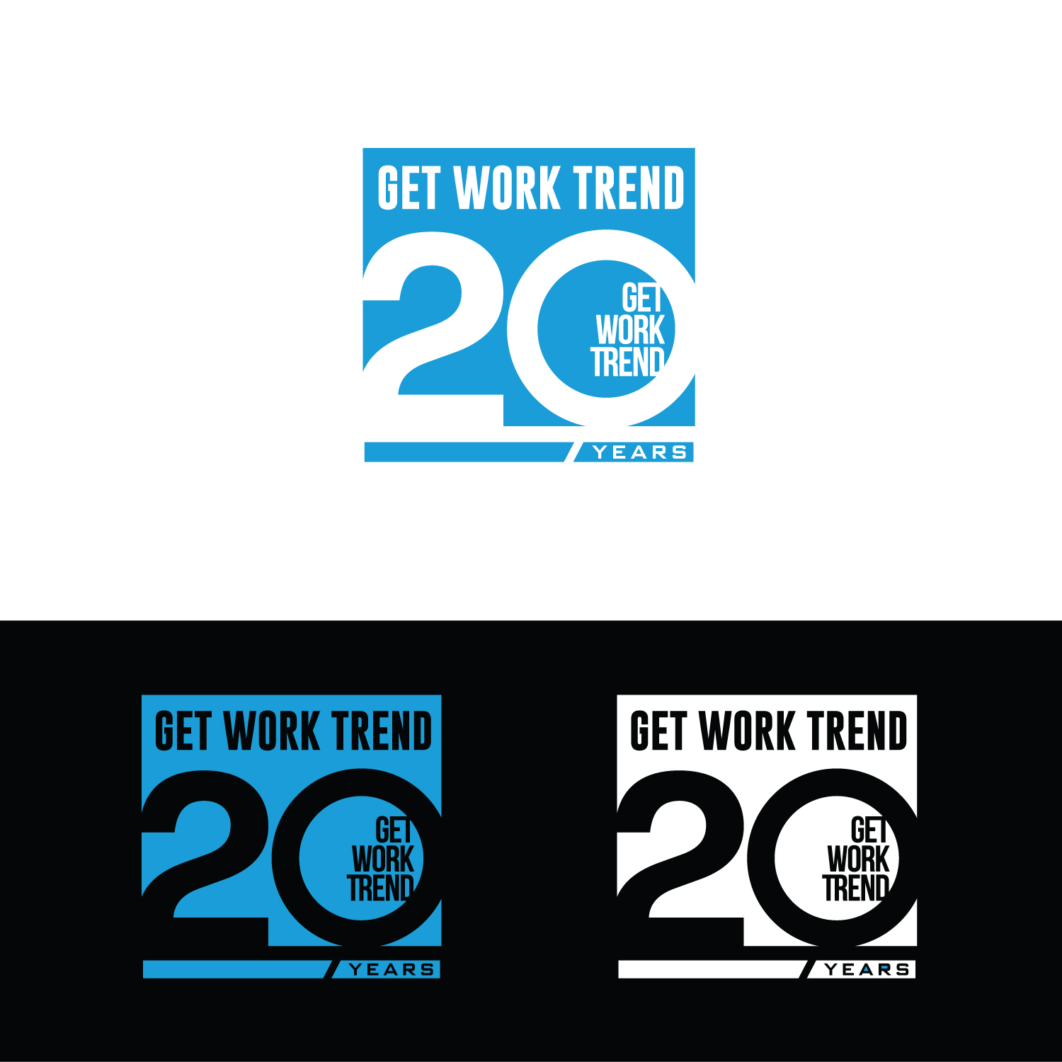 Diseño de Logo por EnaGraph para Get Work Trend Kft. | Diseño #32255990