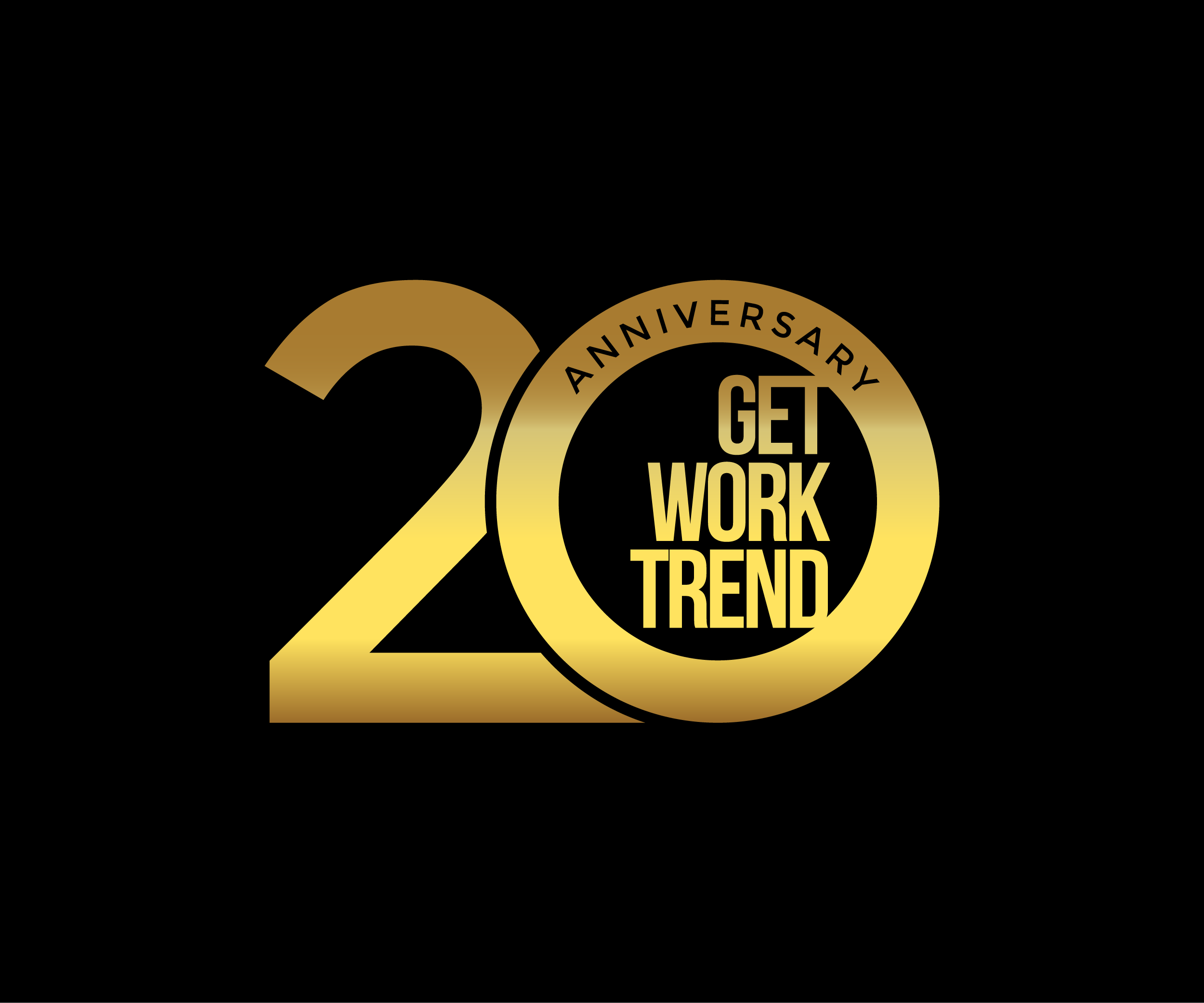 Logo Design by AlphabetZero.co.uk for Get Work Trend Kft. | Design #32290013