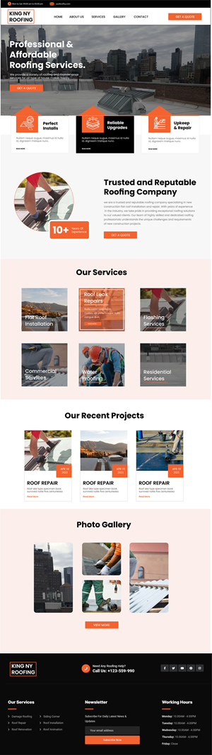 Web Design by WahDesign for this project | Design #32289017