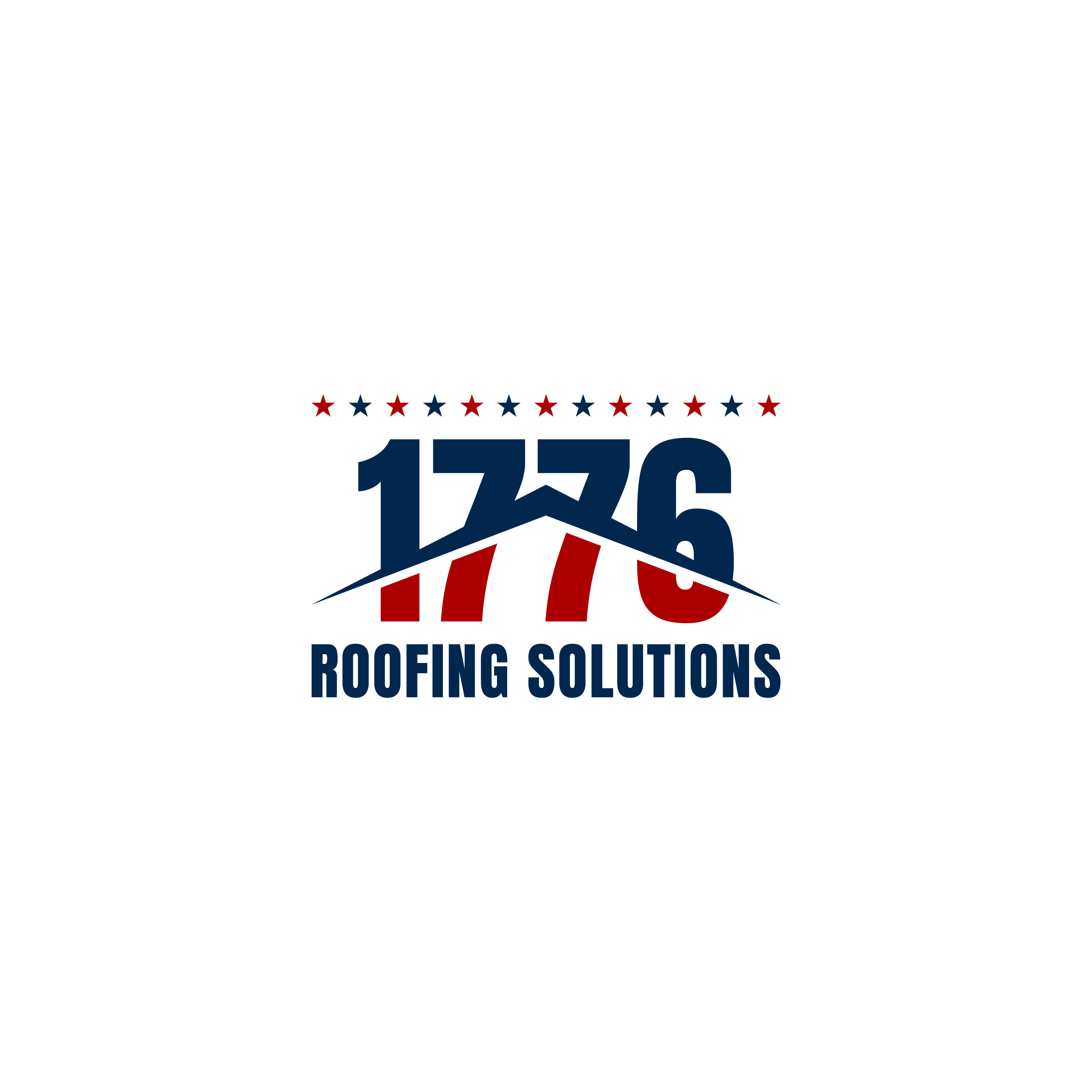 Logo Design by Aljune Castro Designs for 1776 Roofing Solutions | Design: #32260825