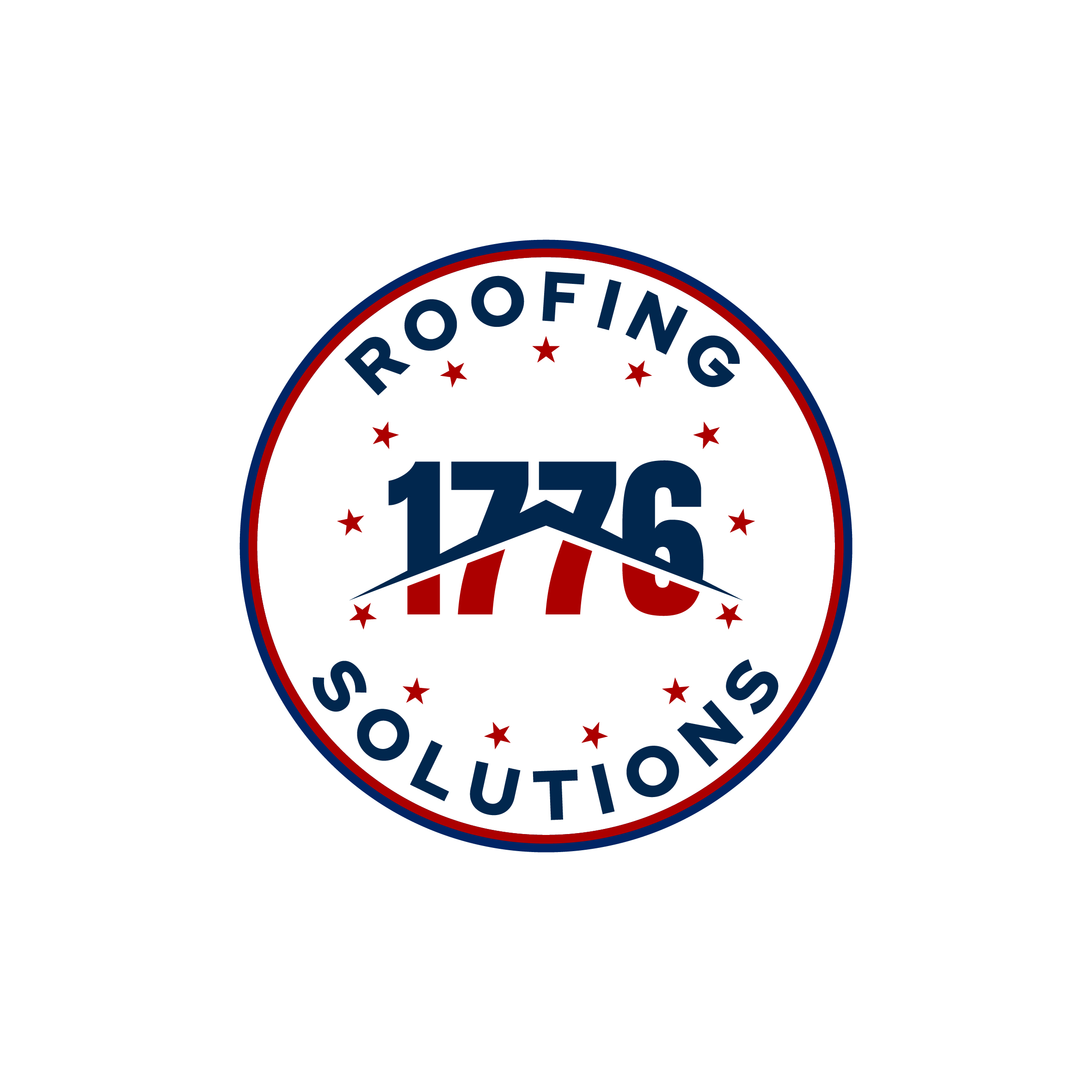 Logo Design by Aljune Castro Designs for 1776 Roofing Solutions | Design #32291136