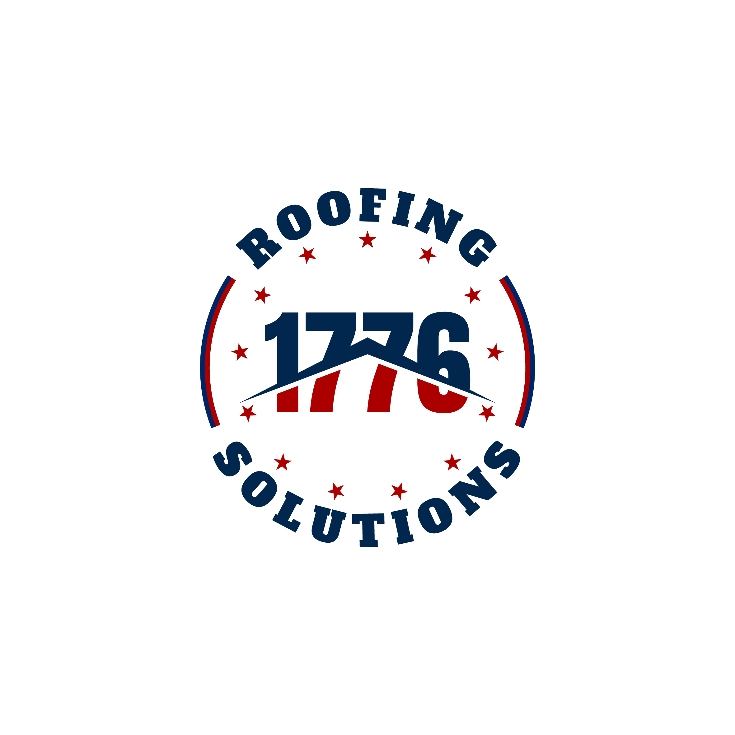 Logo Design by Aljune Castro Designs for 1776 Roofing Solutions | Design #32332730