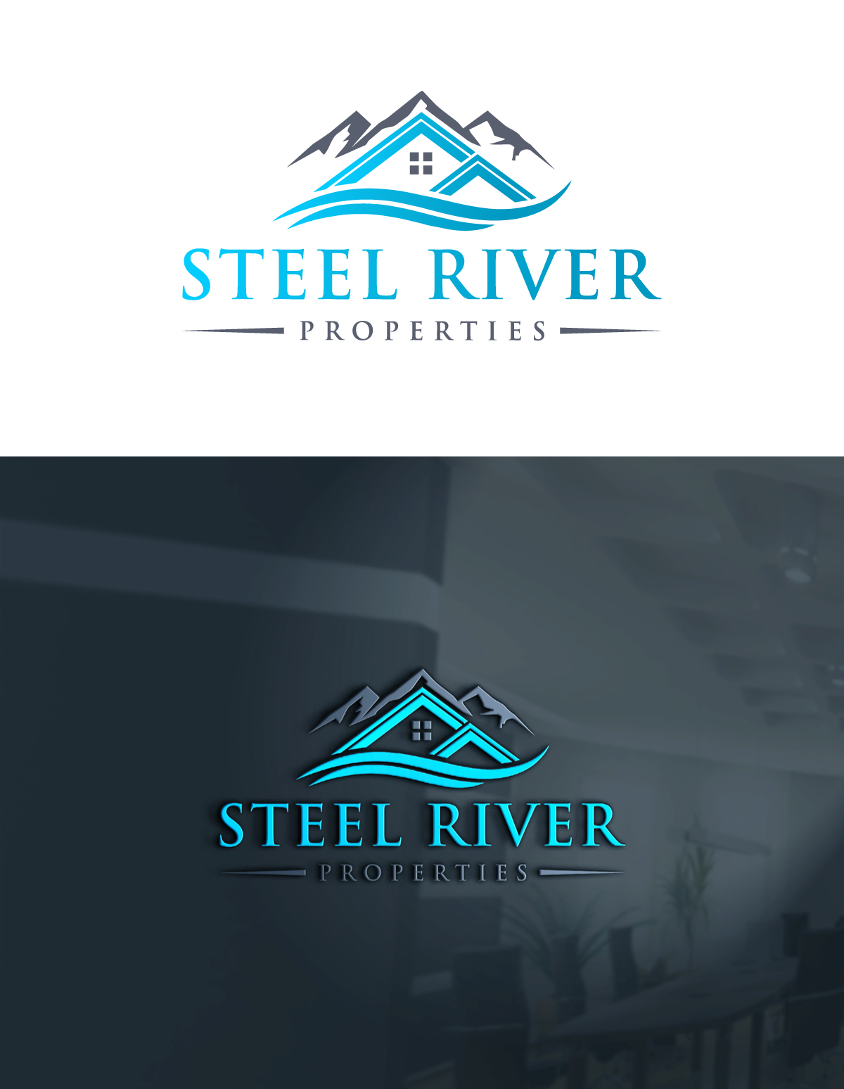 Diseño de Logo por Md ahasan para Steel River Properties | Diseño #32263004