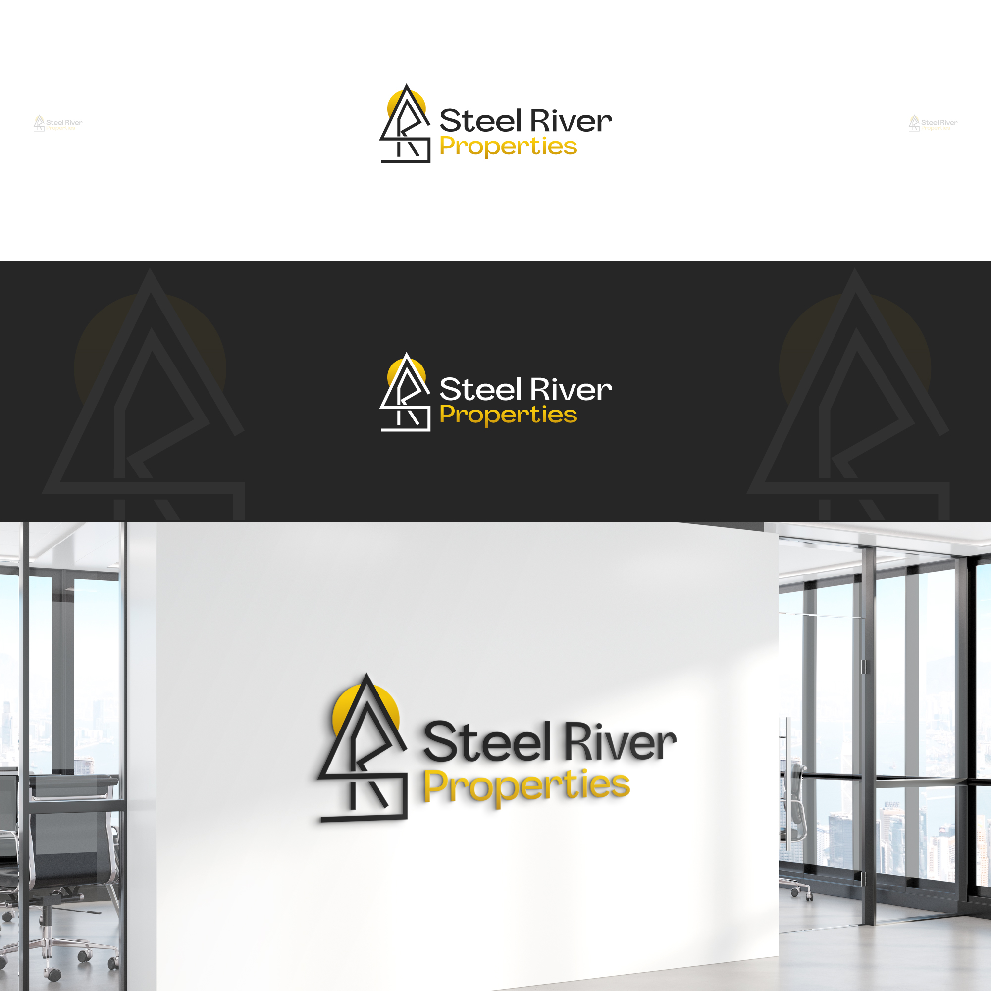 Logo-Design von Logotablet für Steel River Properties | Design #32259497