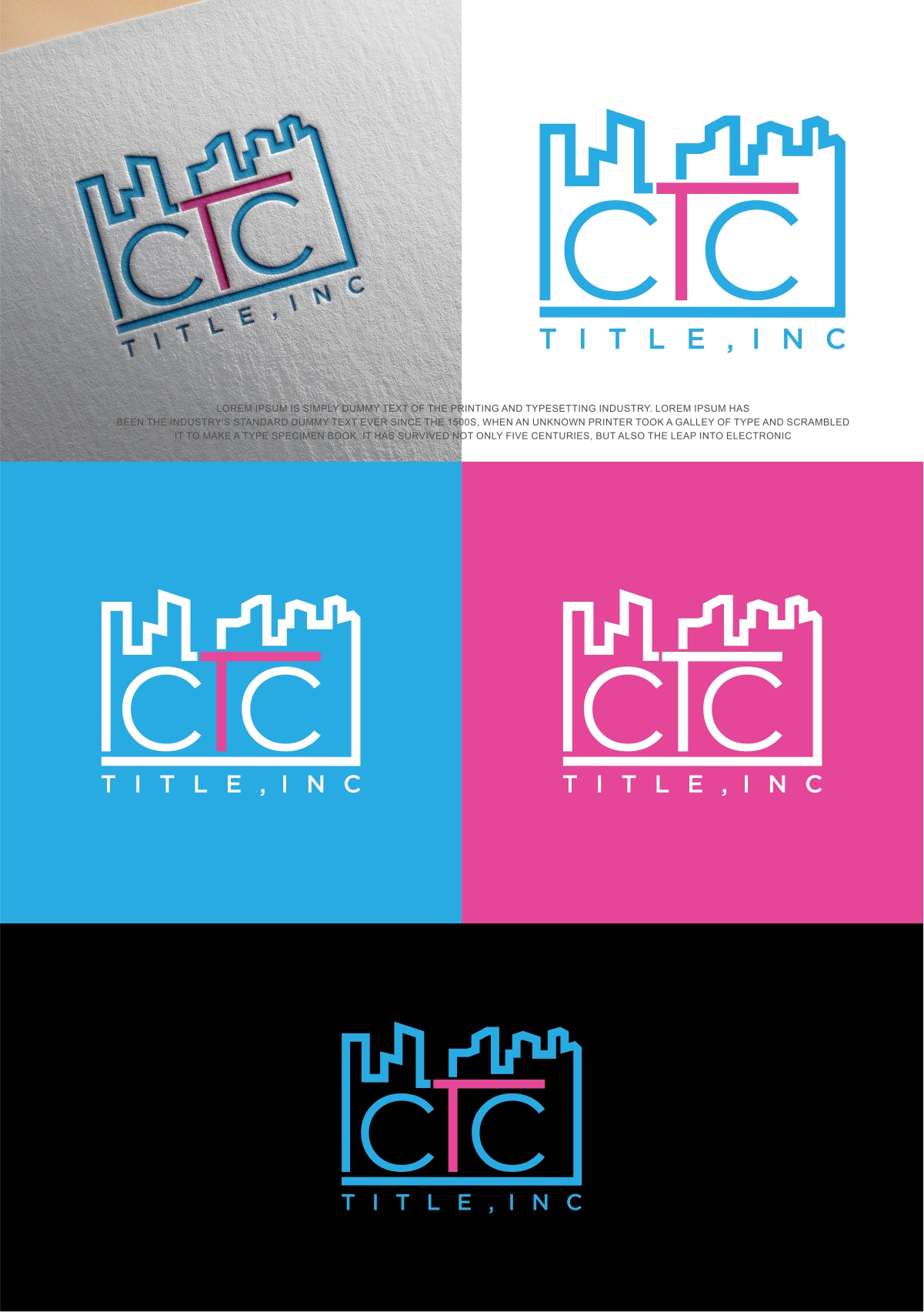 Logo-Design von Loknath für CTC Title, Inc. | Design #32381889