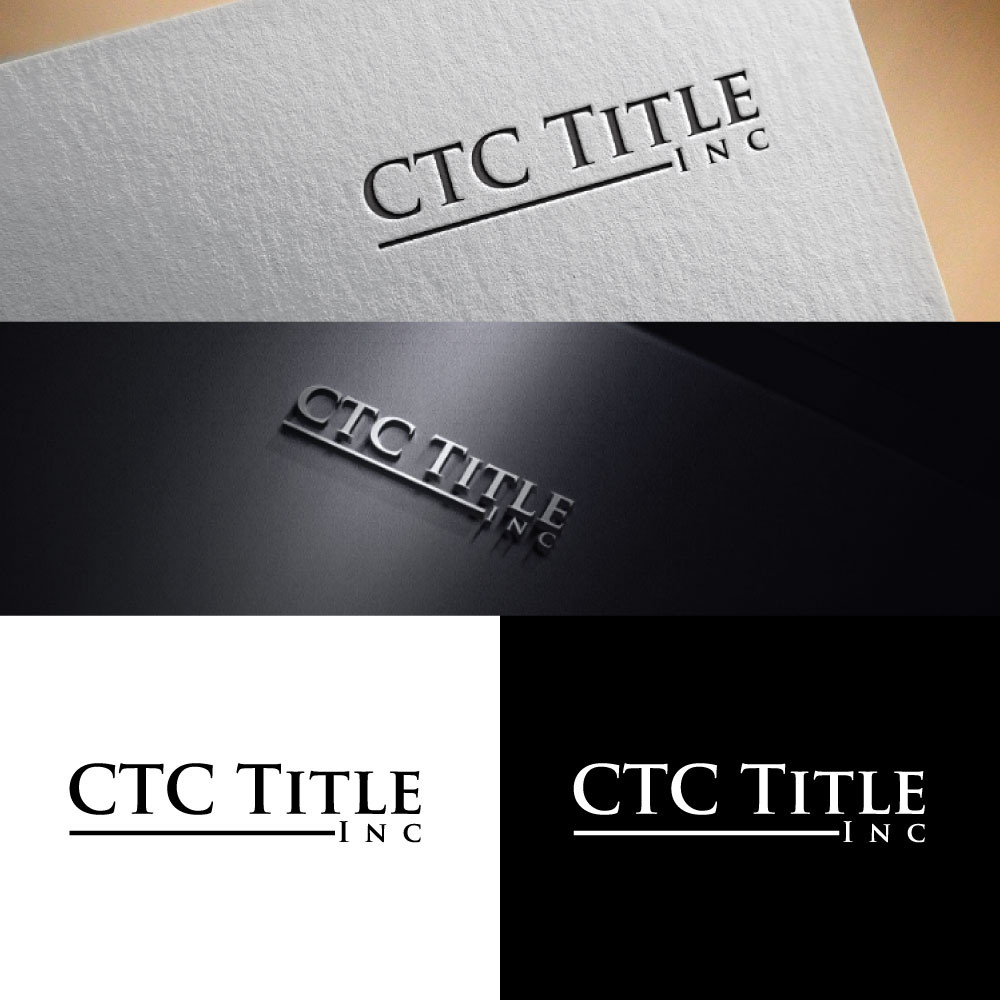 Logo-Design von Allix Lauren für CTC Title, Inc. | Design #32266073