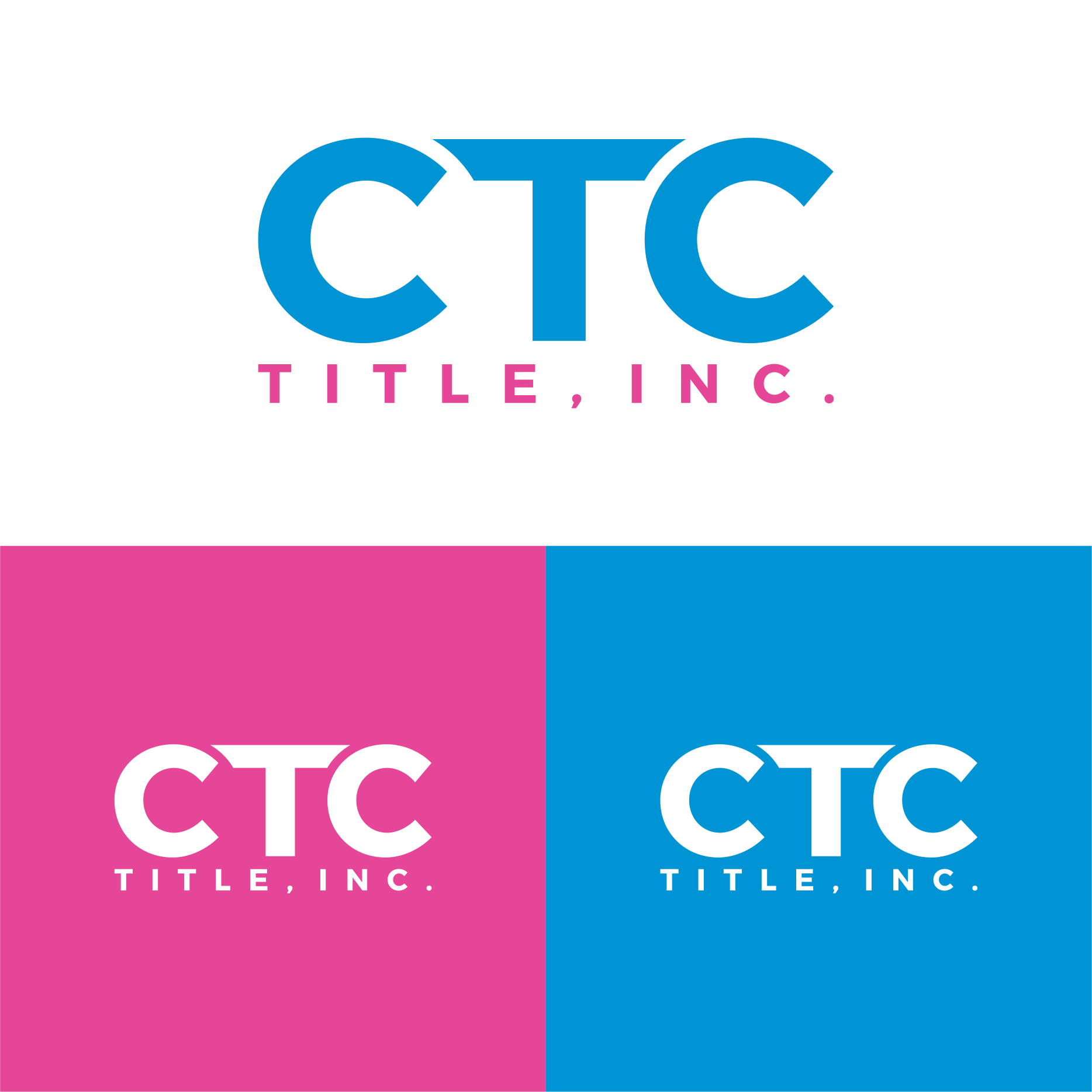 Logo Design by diego costa for CTC Title, Inc. | Design #32259190