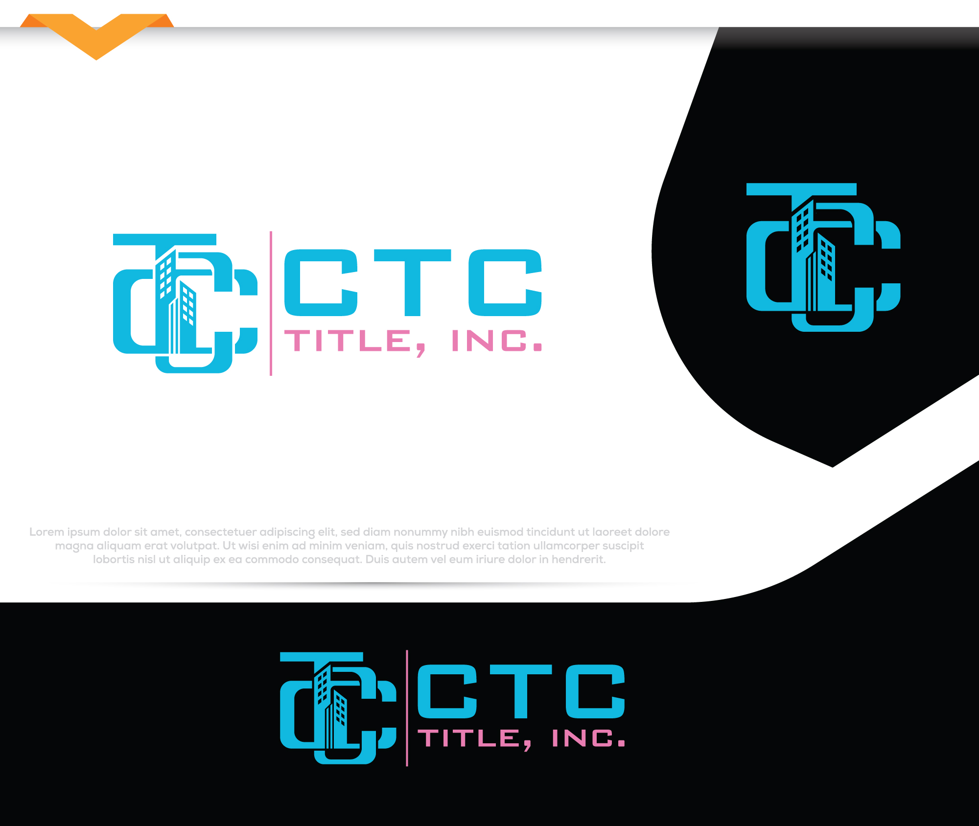 Logo Design by Pilot_DesignR™ for CTC Title, Inc. | Design #32258008