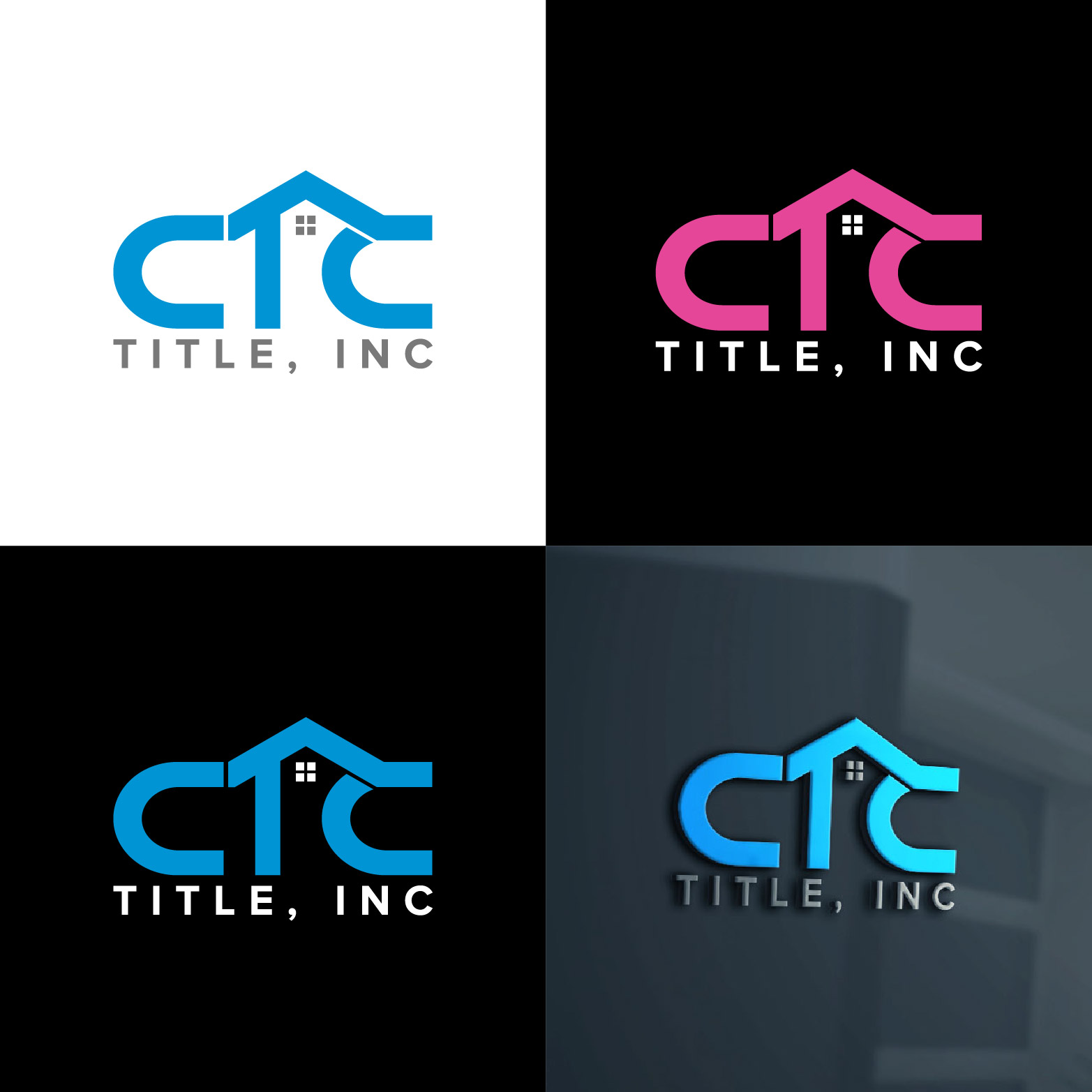 Logo Design by 4tech services for CTC Title, Inc. | Design #32258763