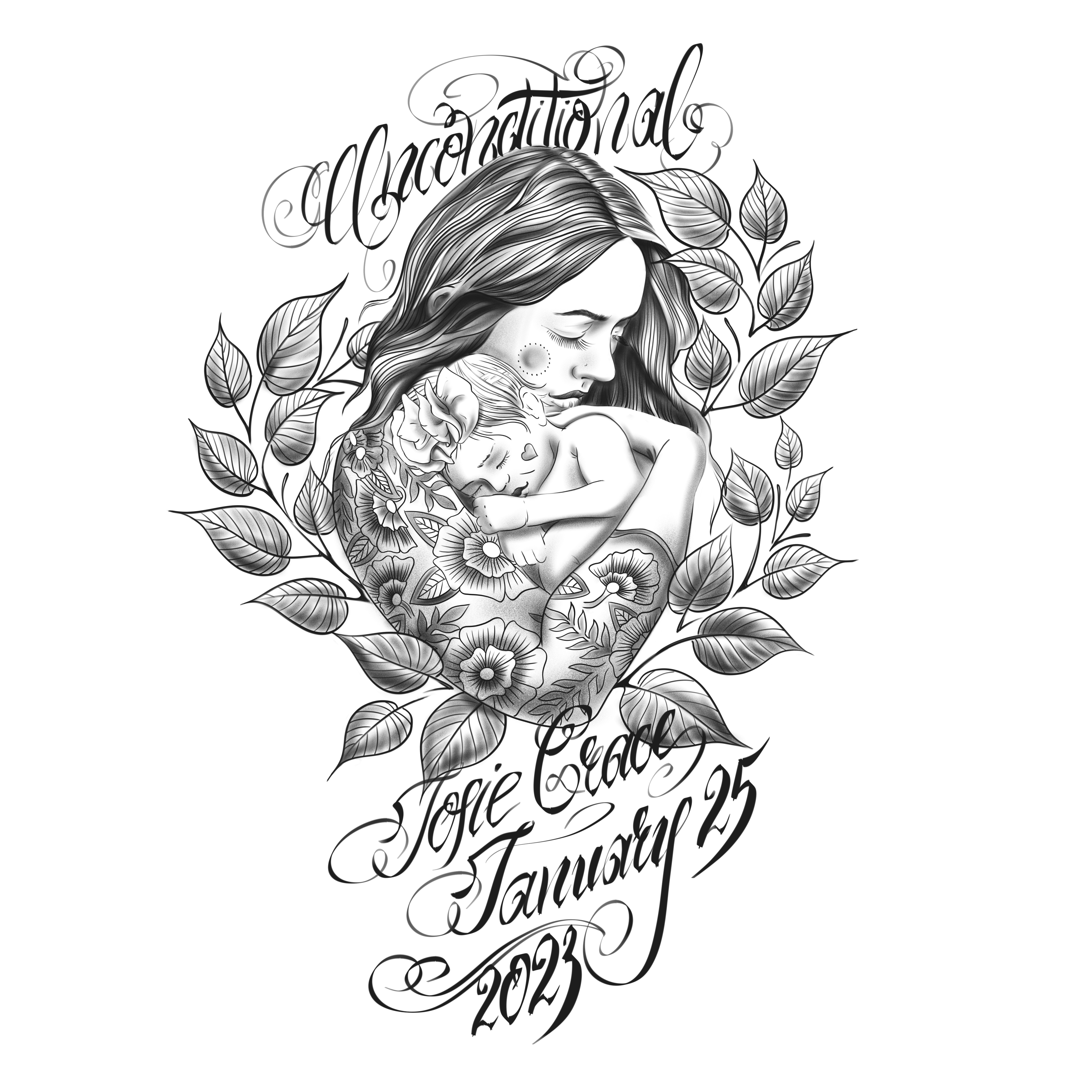 Tattoo Design by Yevhen (Ukrdesign) for this project | Design #32265072